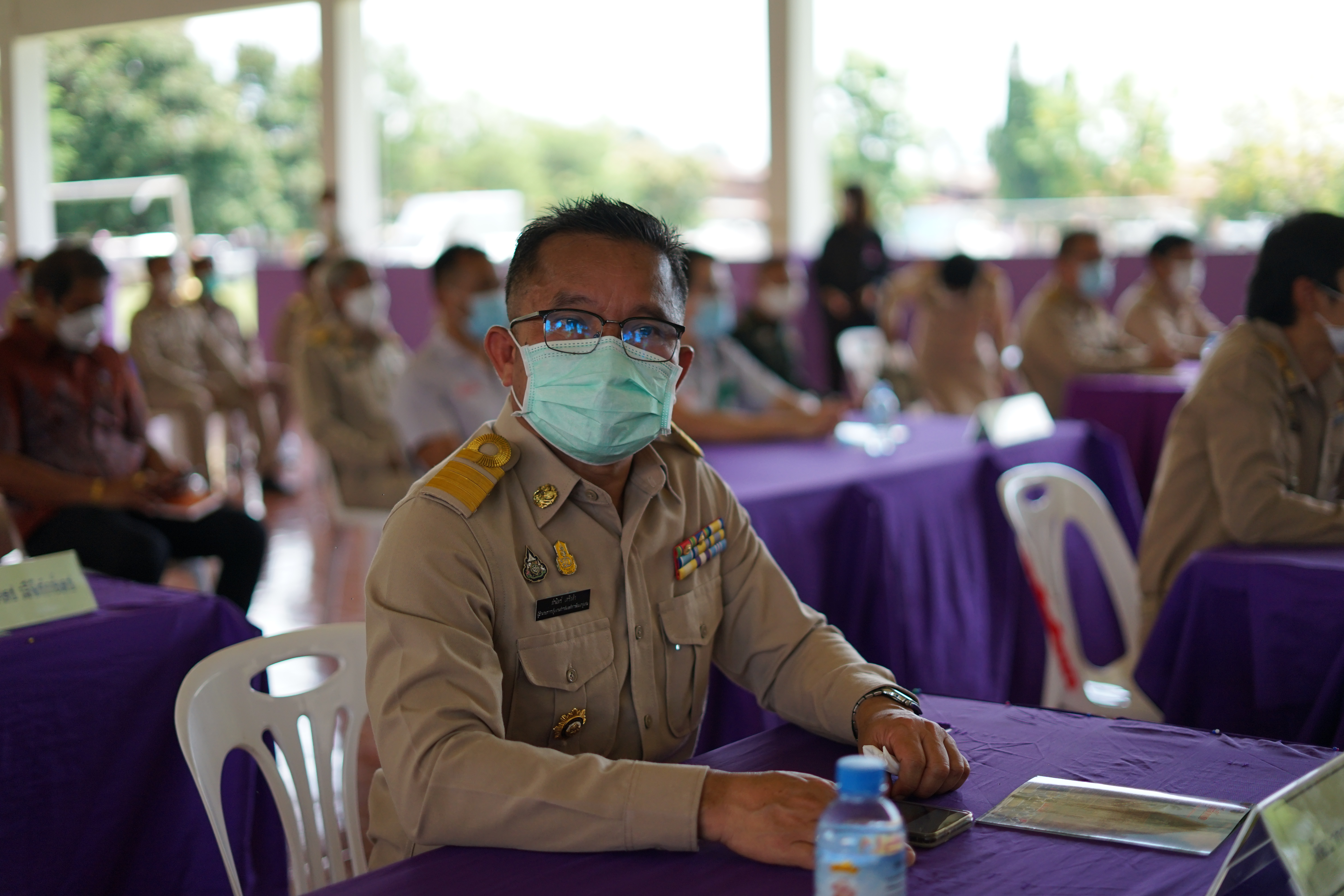 พช.หนองคาย ร่วมโครงการบริการจังหวัดเคลื่อนที่แบบบูรณาการ และหน่วยบำบัดทุกข์ บำรุงสุข จังหวัดหนองคาย