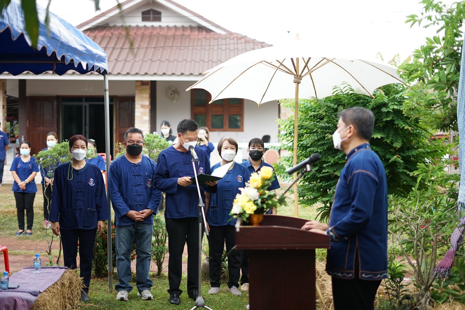 ผู้ว่าราชการจังหวัดหนองคาย Kick Off  คนหนองคาย ปลูกผัก ปลูกรัก สร้างความมั่นคงทางด้านอาหาร