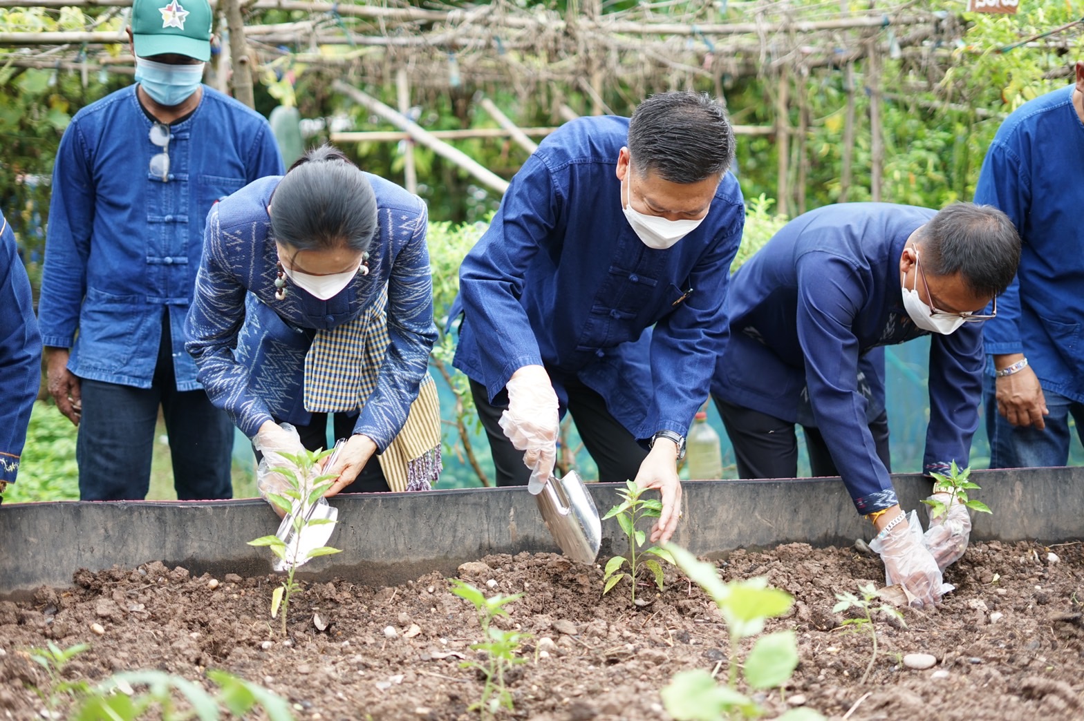 ผู้ว่าราชการจังหวัดหนองคาย Kick Off  คนหนองคาย ปลูกผัก ปลูกรัก สร้างความมั่นคงทางด้านอาหาร