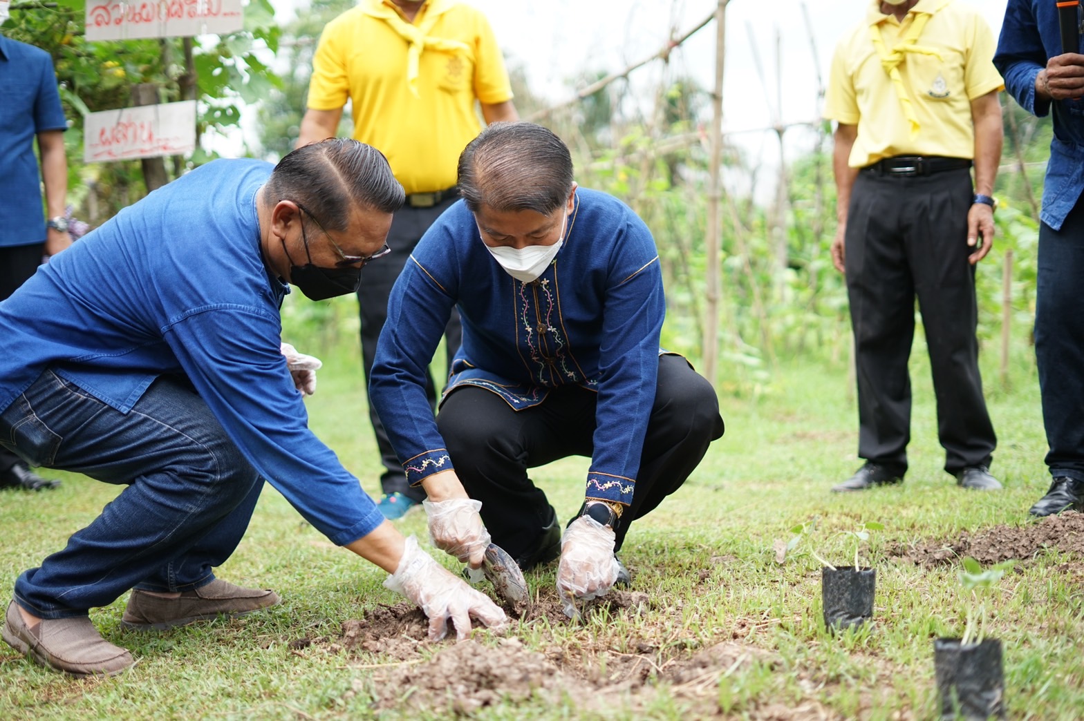 ผู้ว่าราชการจังหวัดหนองคาย Kick Off  คนหนองคาย ปลูกผัก ปลูกรัก สร้างความมั่นคงทางด้านอาหาร