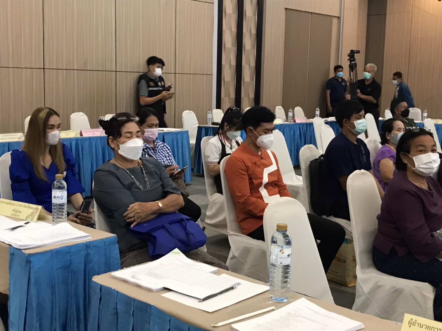 พช.หนองคาย ดำเนินโครงการคัดสรรสุดยอด หนึ่งตำบล หนึ่งผลิตภัณฑ์ไทย ประจำปี 2565 กิจกรรมการพิจารณา ตรวจสอบ กลั่นกรองและให้คะแนนผลิตภัณฑ์ในระดับจังหวัด