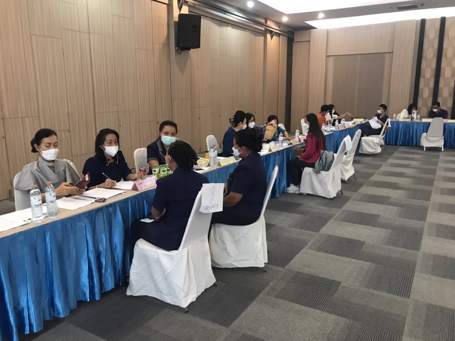 พช.หนองคาย ดำเนินโครงการคัดสรรสุดยอด หนึ่งตำบล หนึ่งผลิตภัณฑ์ไทย ประจำปี 2565 กิจกรรมการพิจารณา ตรวจสอบ กลั่นกรองและให้คะแนนผลิตภัณฑ์ในระดับจังหวัด