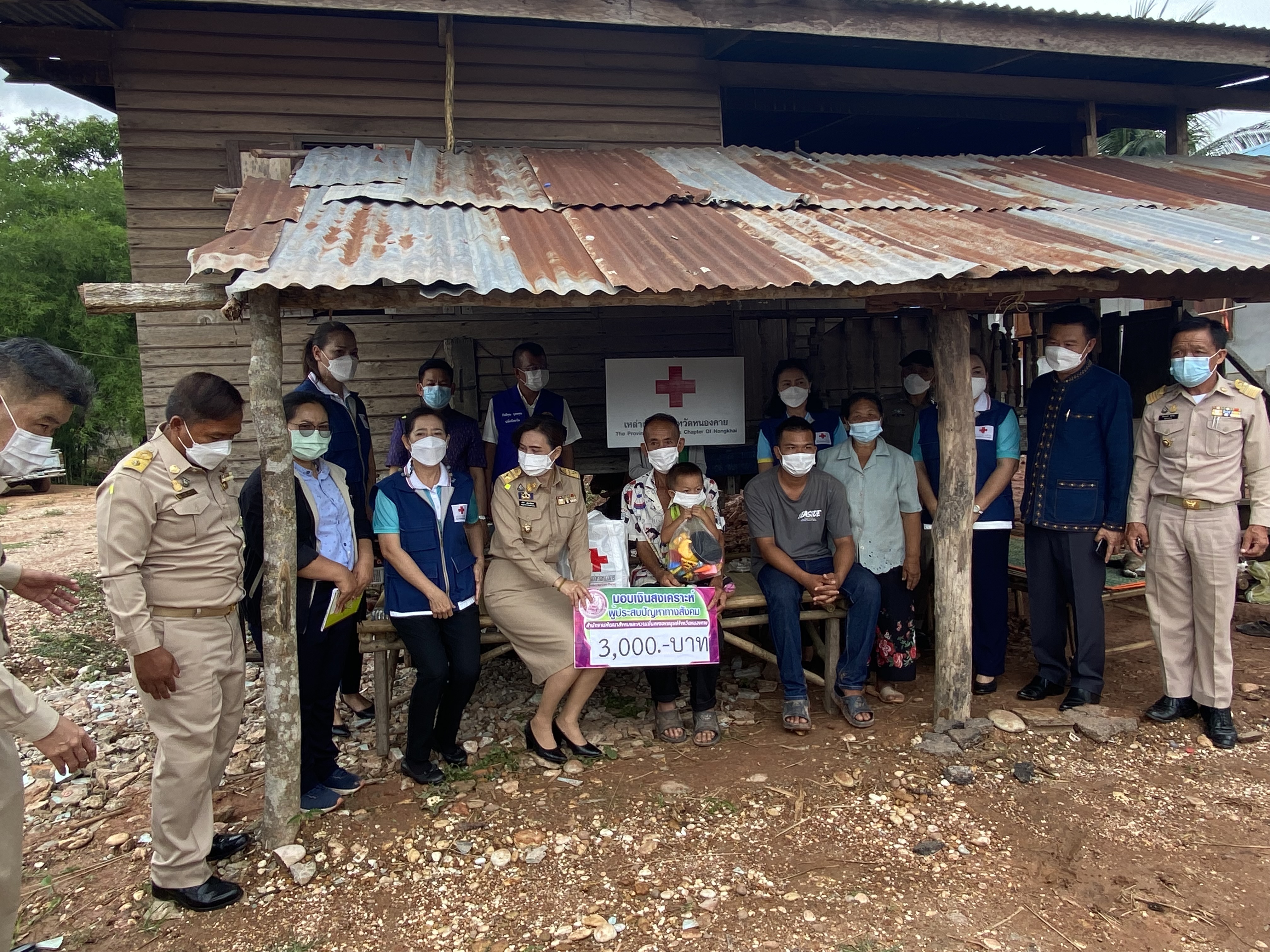พช.หนองคาย ร่วมโครงการบริการจังหวัดเคลื่อนที่แบบบูรณาการ และหน่วยบำบัดทุกข์ บำรุงสุข จังหวัดหนองคาย