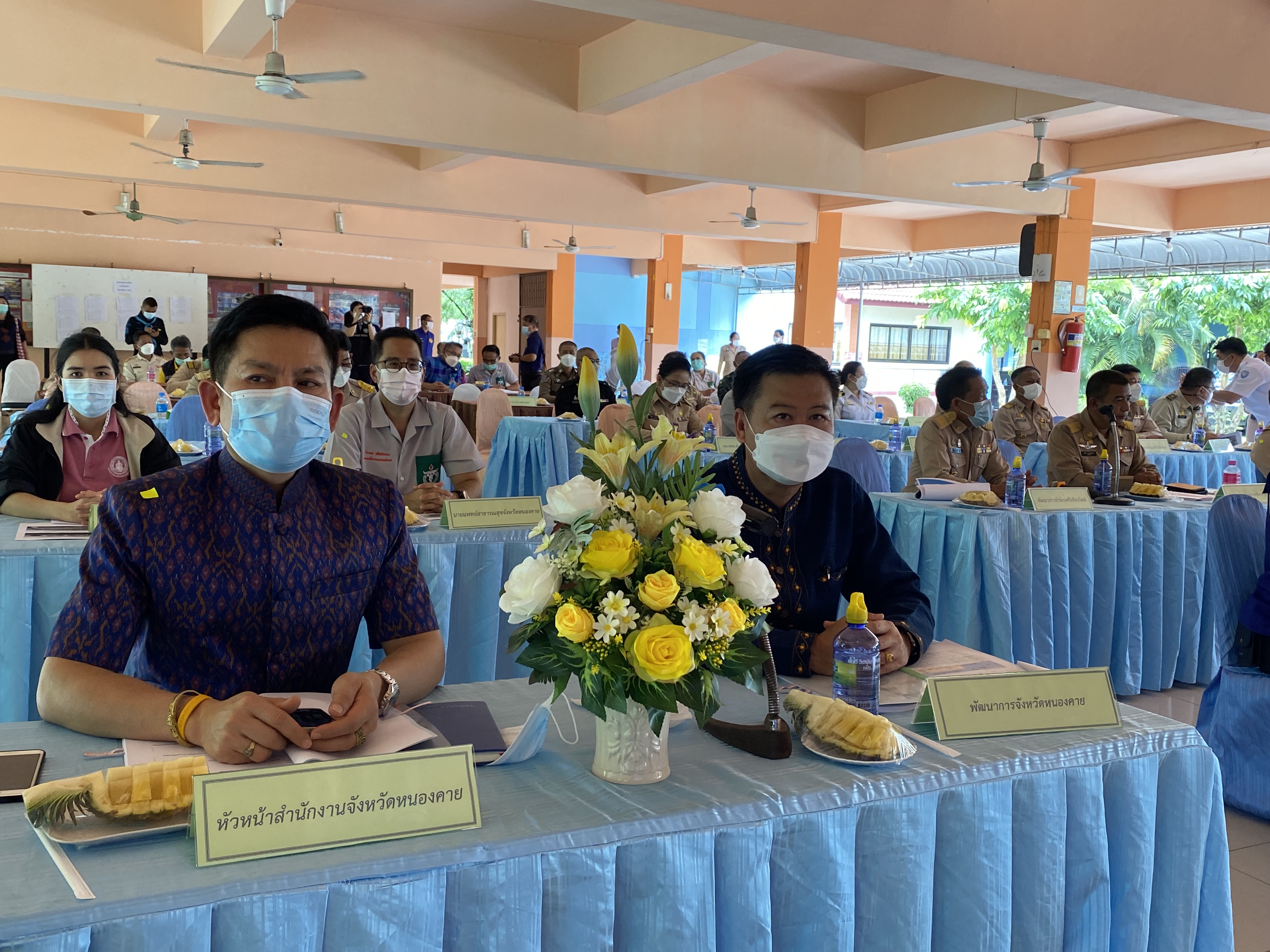 พช.หนองคาย ร่วมโครงการบริการจังหวัดเคลื่อนที่แบบบูรณาการ และหน่วยบำบัดทุกข์ บำรุงสุข จังหวัดหนองคาย