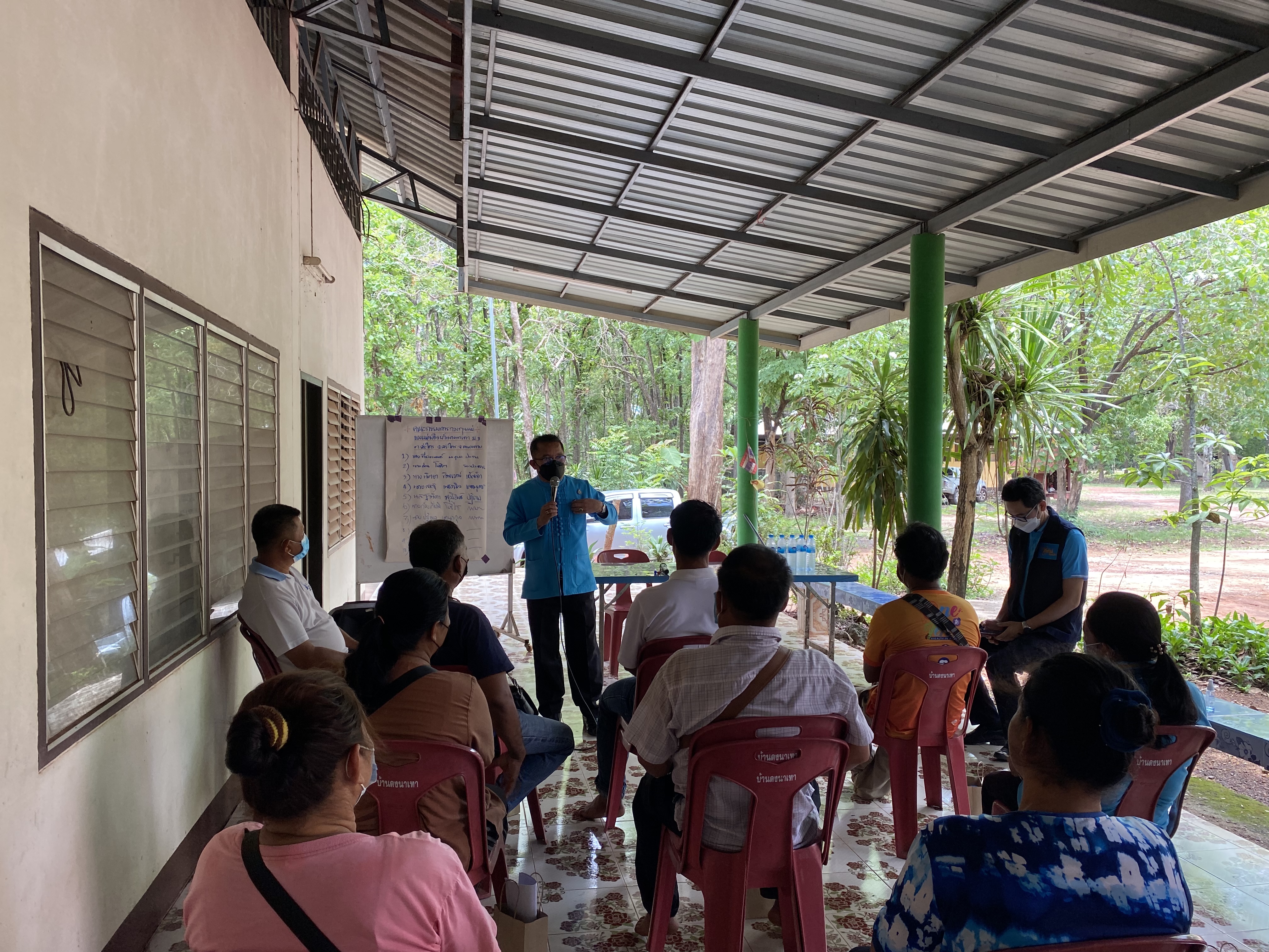 พช.หนองคาย จัดโครงการประชุมเชิงปฏิบัติการคณะกรรมการหมู่บ้านต้นกล้ากองทุนแม่ของแผ่นดิน บ้านดงนาเทา