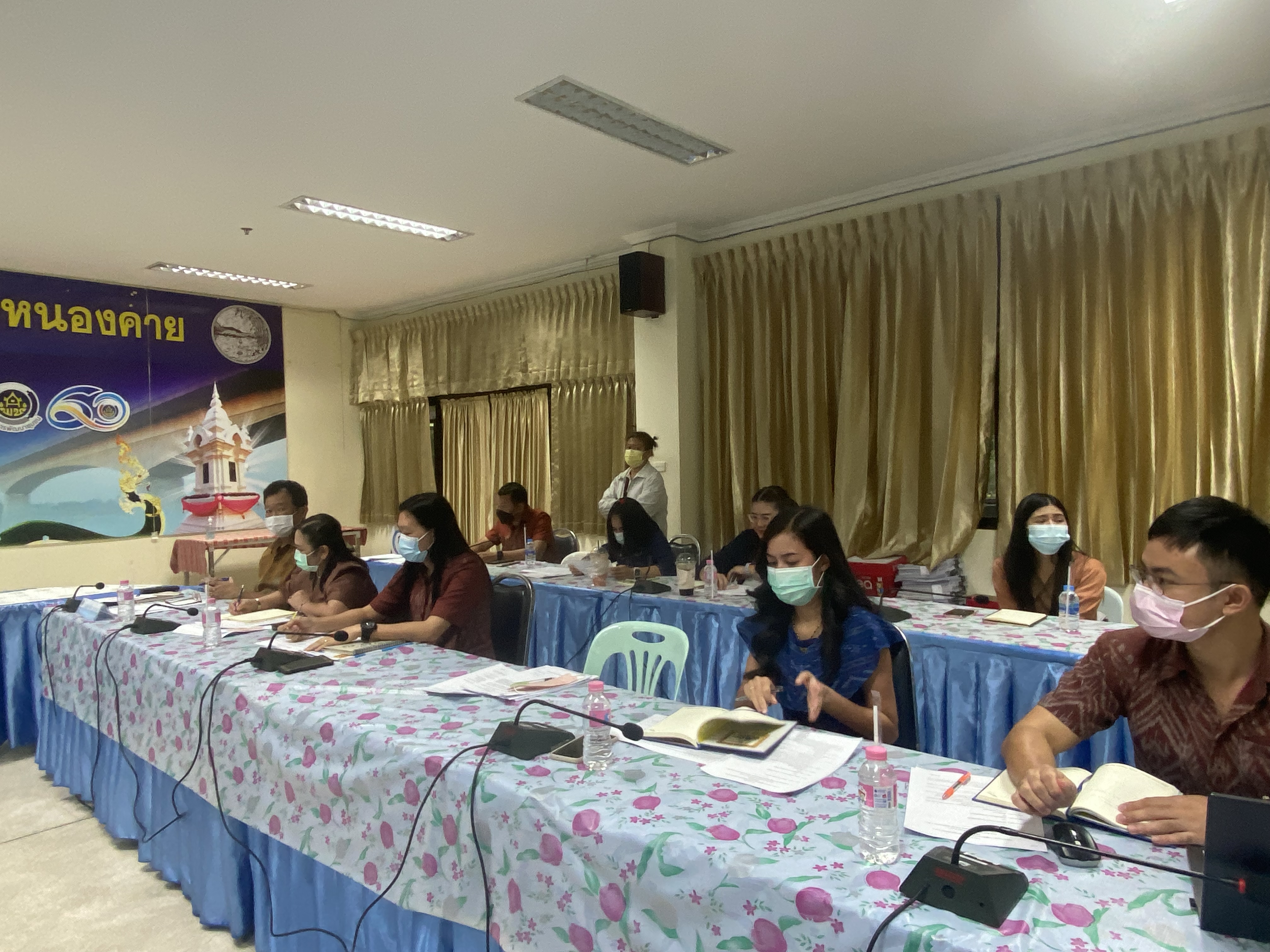 พช.หนองคาย ประชุมประสานแผนการปฏิบัติราชการสำนักงานพัฒนาชุมชนจังหวัดหนองคาย ครั้งที่ 1/2565