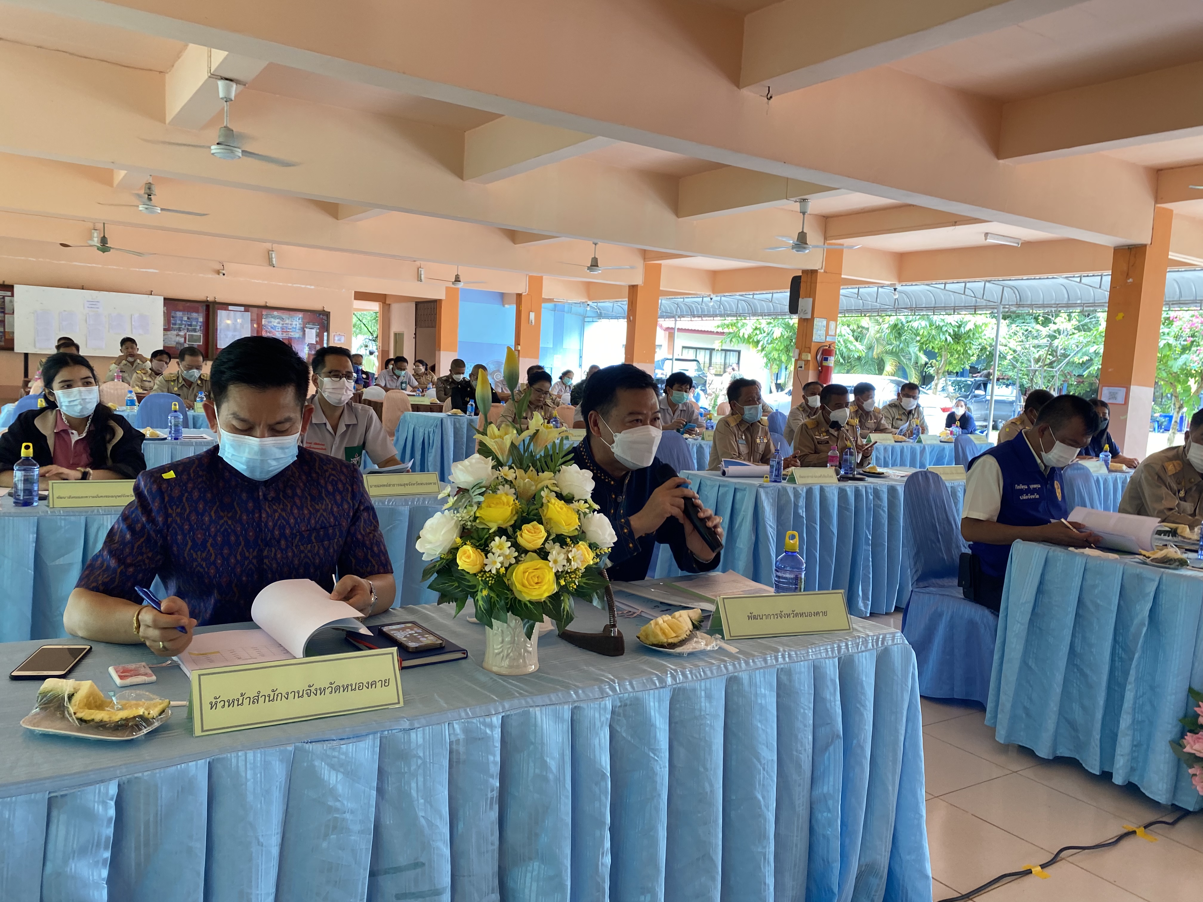 พช.หนองคาย ร่วมโครงการบริการจังหวัดเคลื่อนที่แบบบูรณาการ และหน่วยบำบัดทุกข์ บำรุงสุข จังหวัดหนองคาย