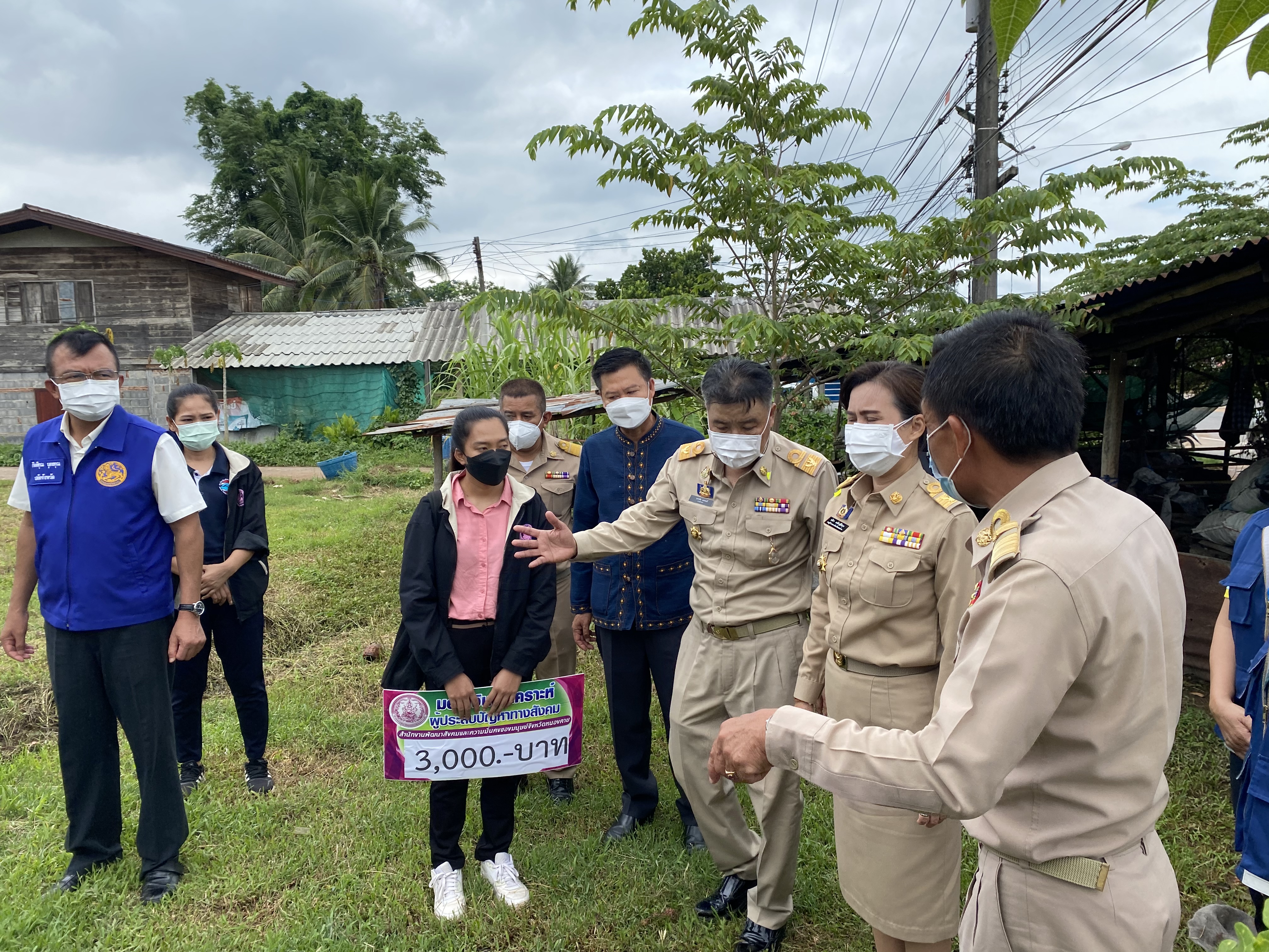 พช.หนองคาย ร่วมโครงการบริการจังหวัดเคลื่อนที่แบบบูรณาการ และหน่วยบำบัดทุกข์ บำรุงสุข จังหวัดหนองคาย