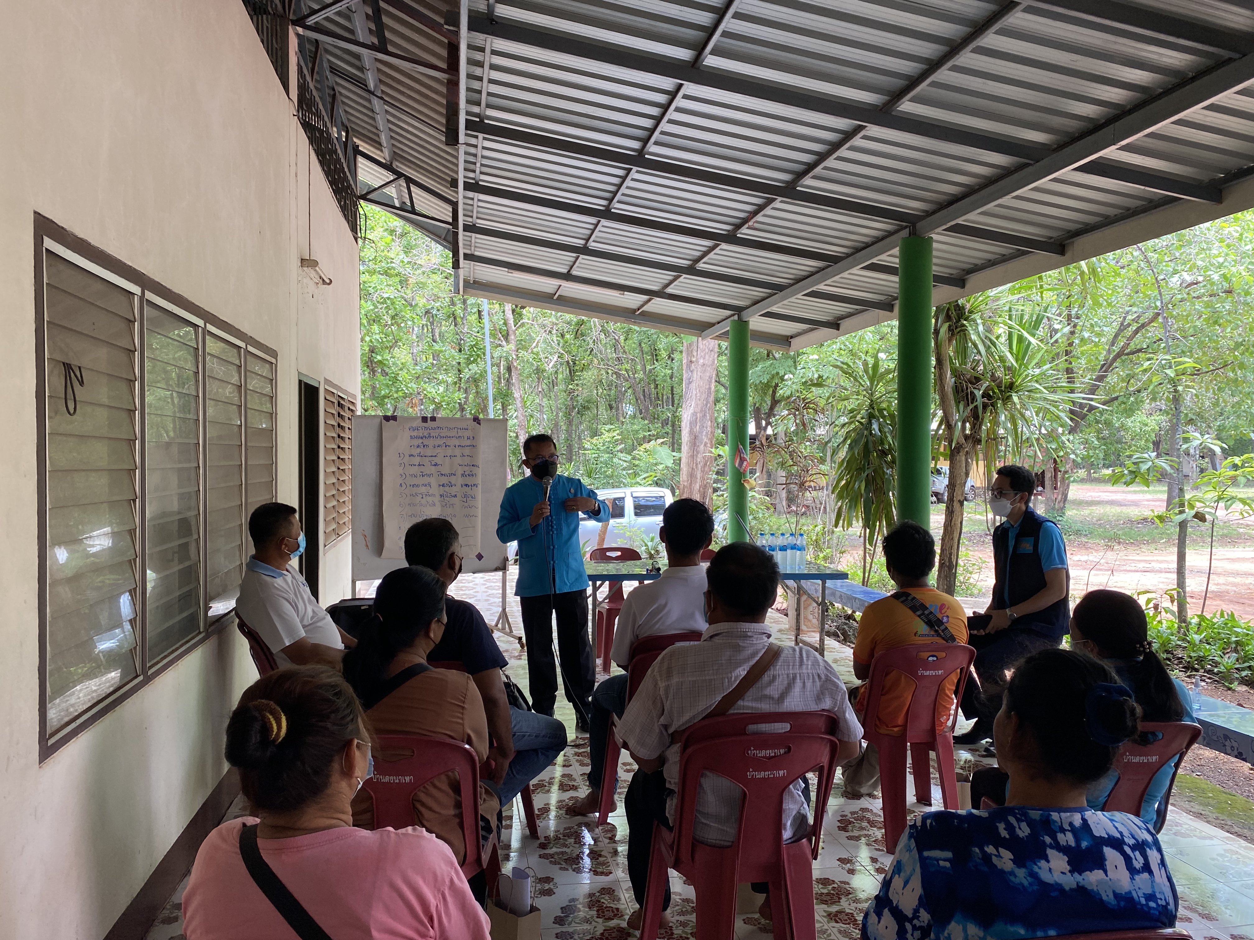 พช.หนองคาย จัดโครงการประชุมเชิงปฏิบัติการคณะกรรมการหมู่บ้านต้นกล้ากองทุนแม่ของแผ่นดิน บ้านดงนาเทา