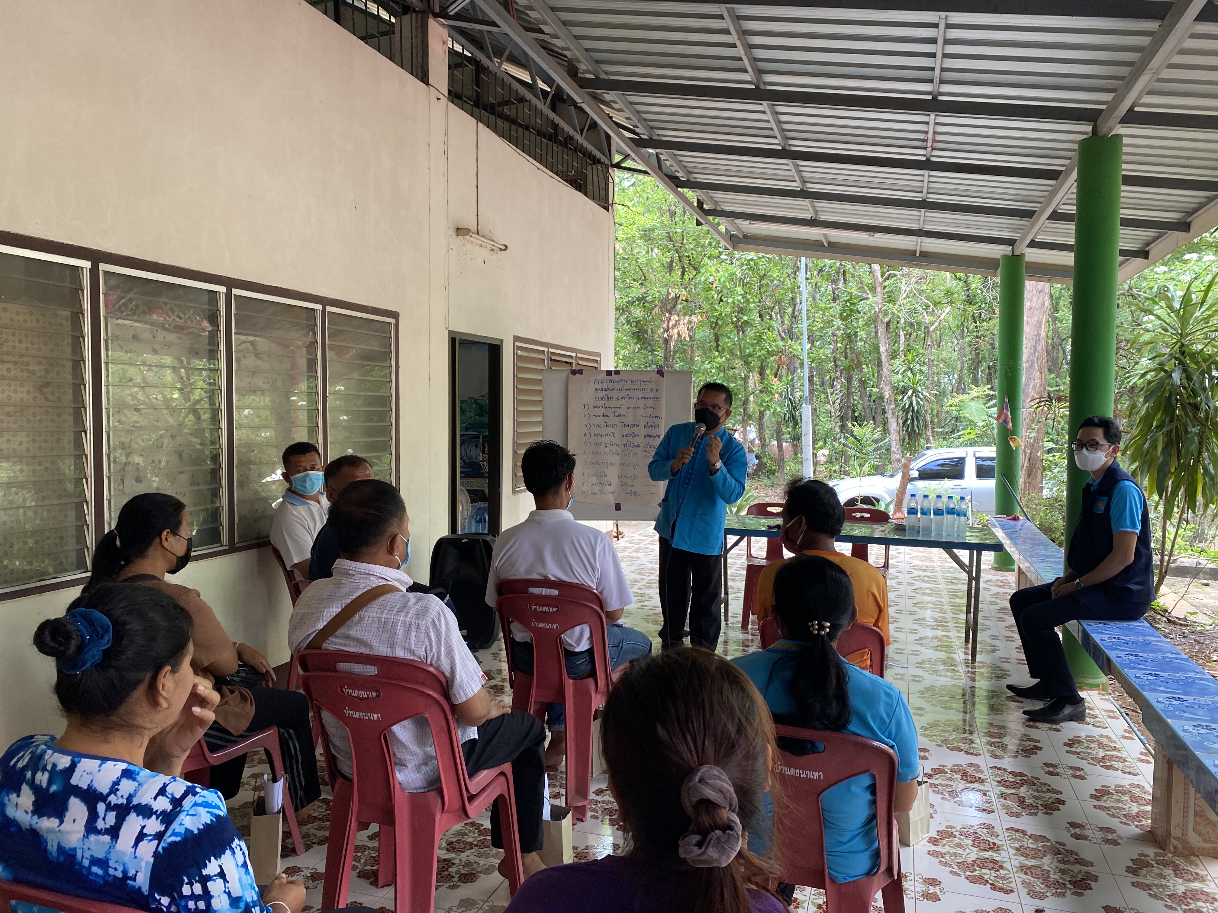 พช.หนองคาย จัดโครงการประชุมเชิงปฏิบัติการคณะกรรมการหมู่บ้านต้นกล้ากองทุนแม่ของแผ่นดิน บ้านดงนาเทา
