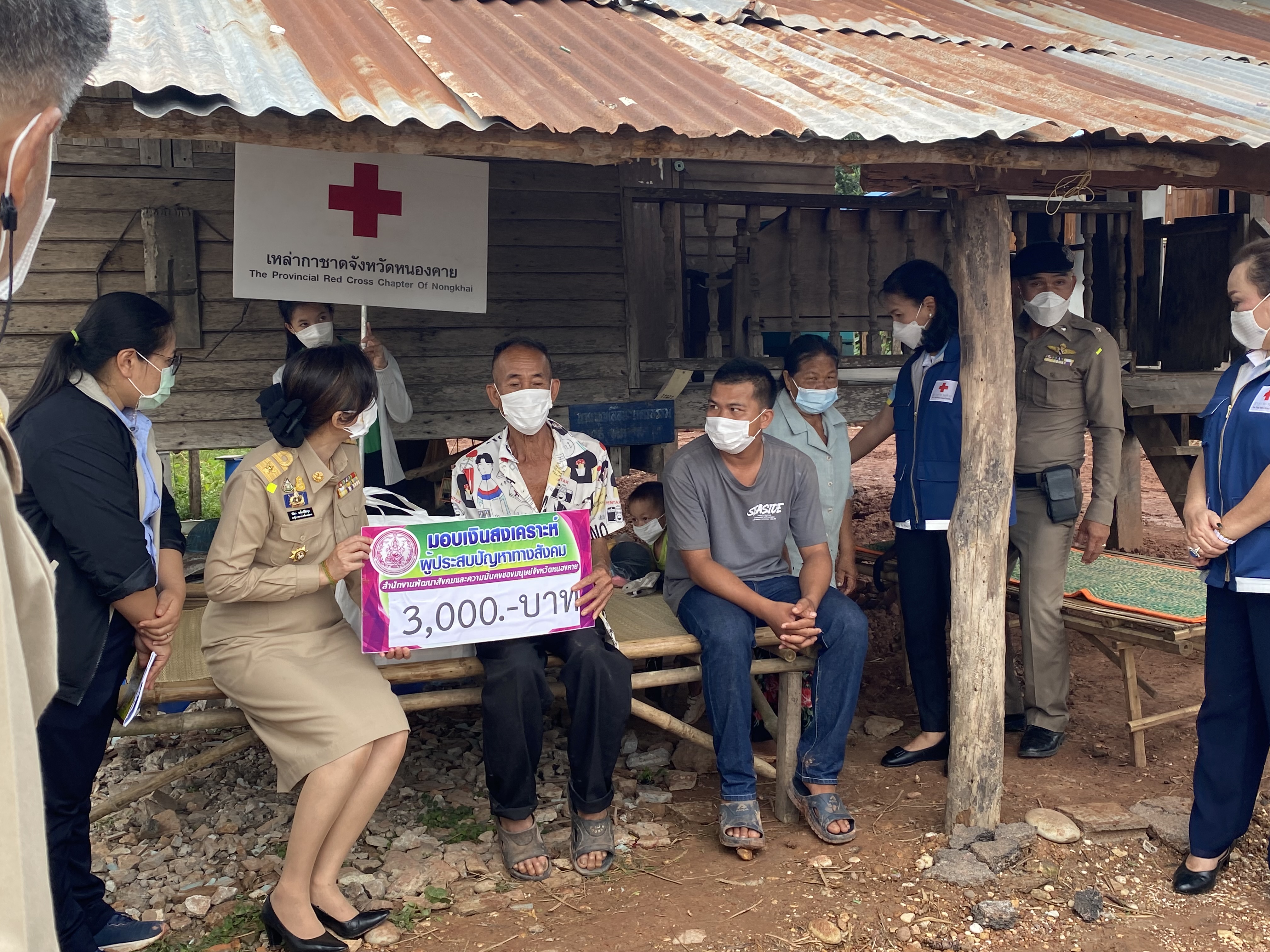 พช.หนองคาย ร่วมโครงการบริการจังหวัดเคลื่อนที่แบบบูรณาการ และหน่วยบำบัดทุกข์ บำรุงสุข จังหวัดหนองคาย