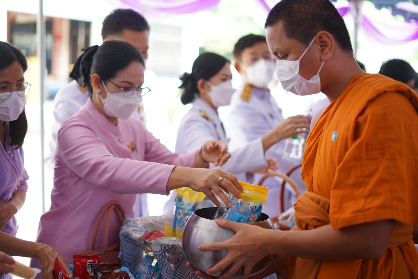 พช.หนองคาย ร่วมกิจกรรมเฉลิมพระเกียรติสมเด็จพระนางเจ้าฯ พระบรมราชินี เนื่องในโอกาสวันเฉลิมพระชนมพรรษา 3 มิถุนายน 2565
