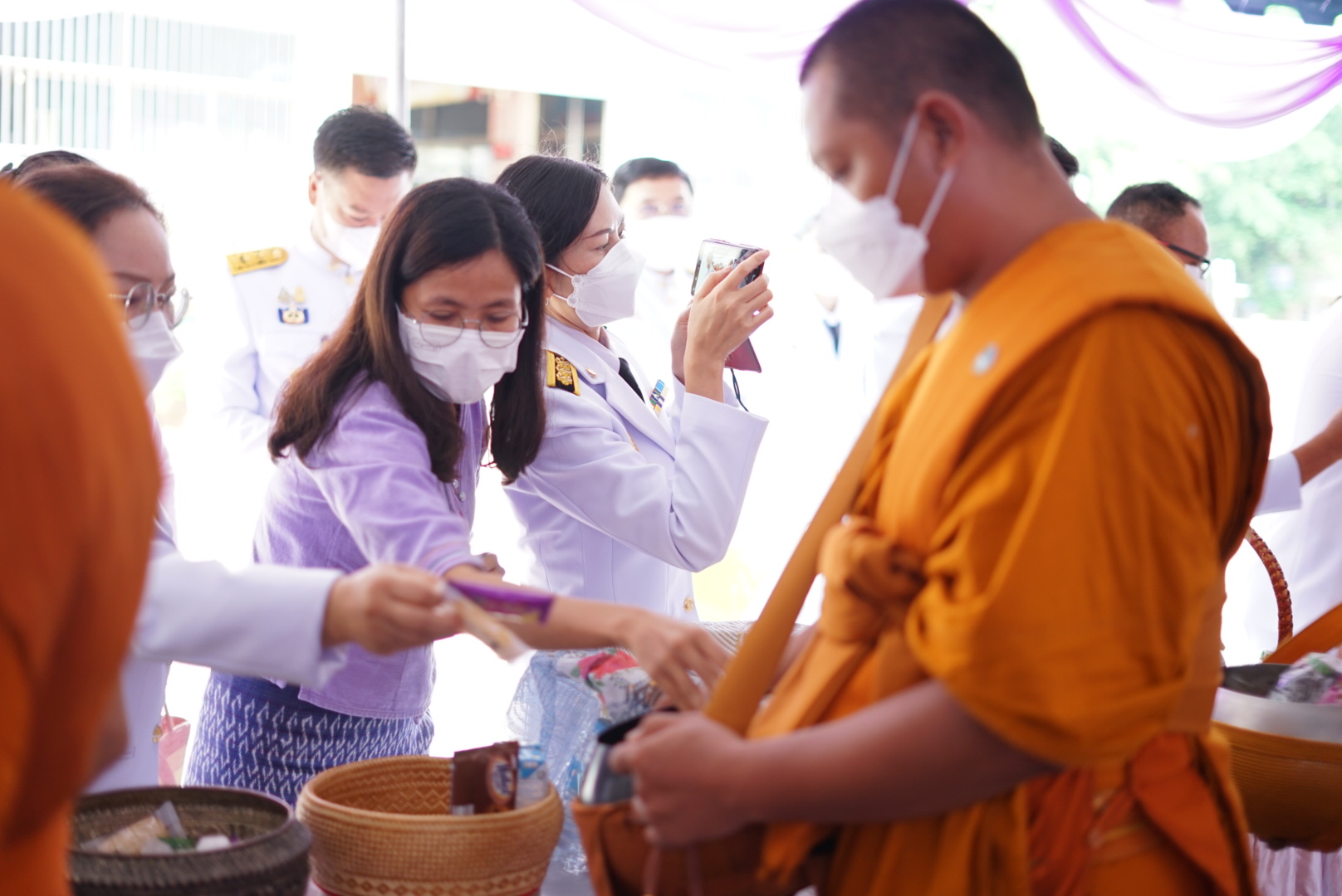 พช.หนองคาย ร่วมกิจกรรมเฉลิมพระเกียรติสมเด็จพระนางเจ้าฯ พระบรมราชินี เนื่องในโอกาสวันเฉลิมพระชนมพรรษา 3 มิถุนายน 2565