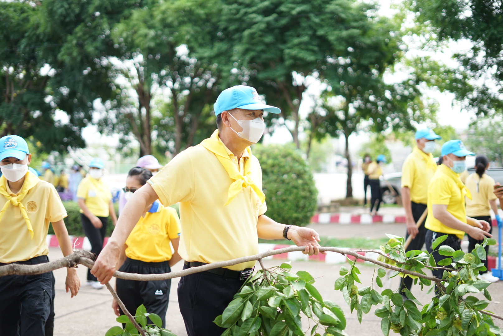 พช.หนองคาย ร่วมกิจกรรมจิตอาสาพัฒนา เนื่องในโอกาสวันเฉลิมพระชนมพรรษา สมเด็จพระนางเจ้าฯ พระบรมราชินี 3 มิถุนายน 2565