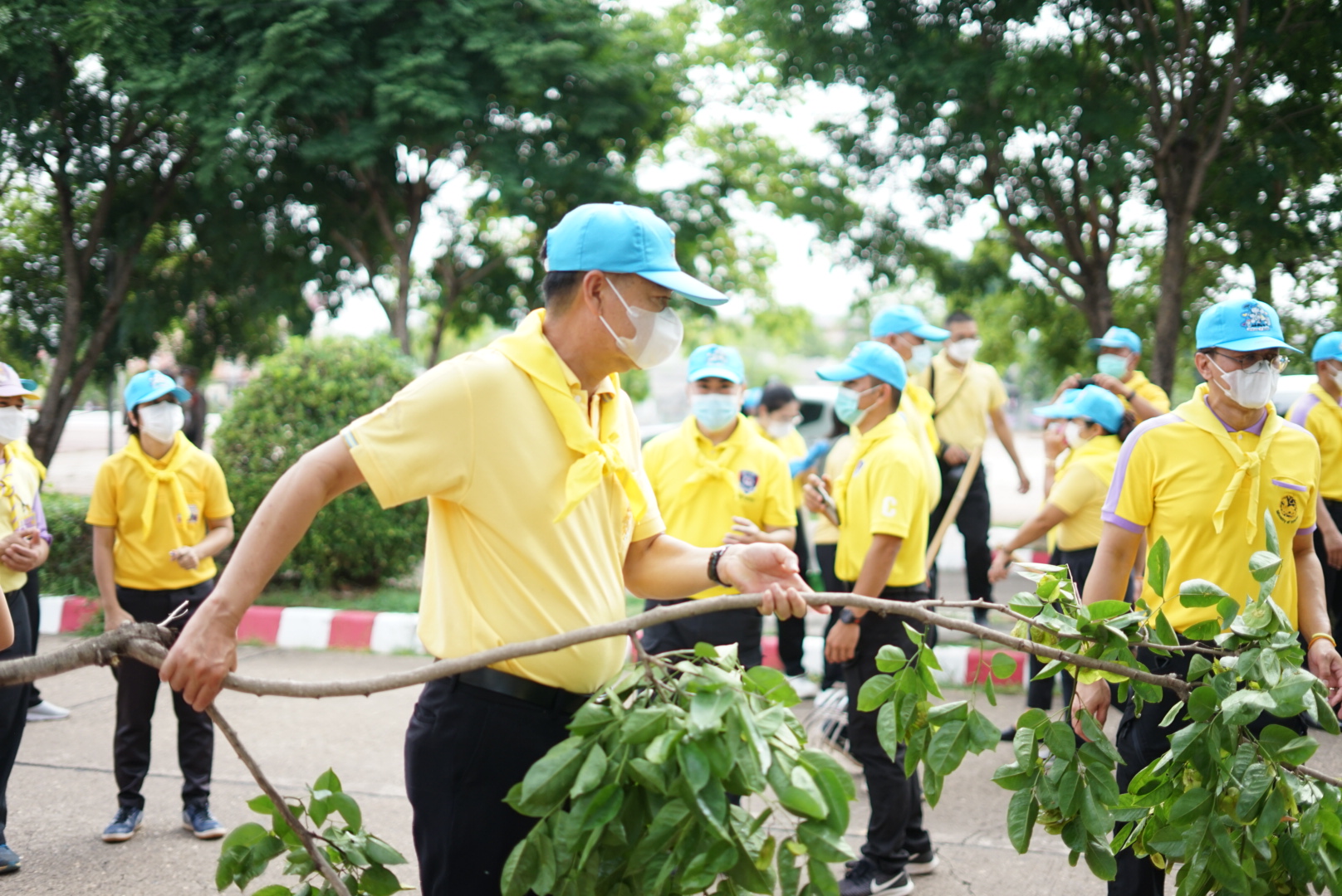 พช.หนองคาย ร่วมกิจกรรมจิตอาสาพัฒนา เนื่องในโอกาสวันเฉลิมพระชนมพรรษา สมเด็จพระนางเจ้าฯ พระบรมราชินี 3 มิถุนายน 2565