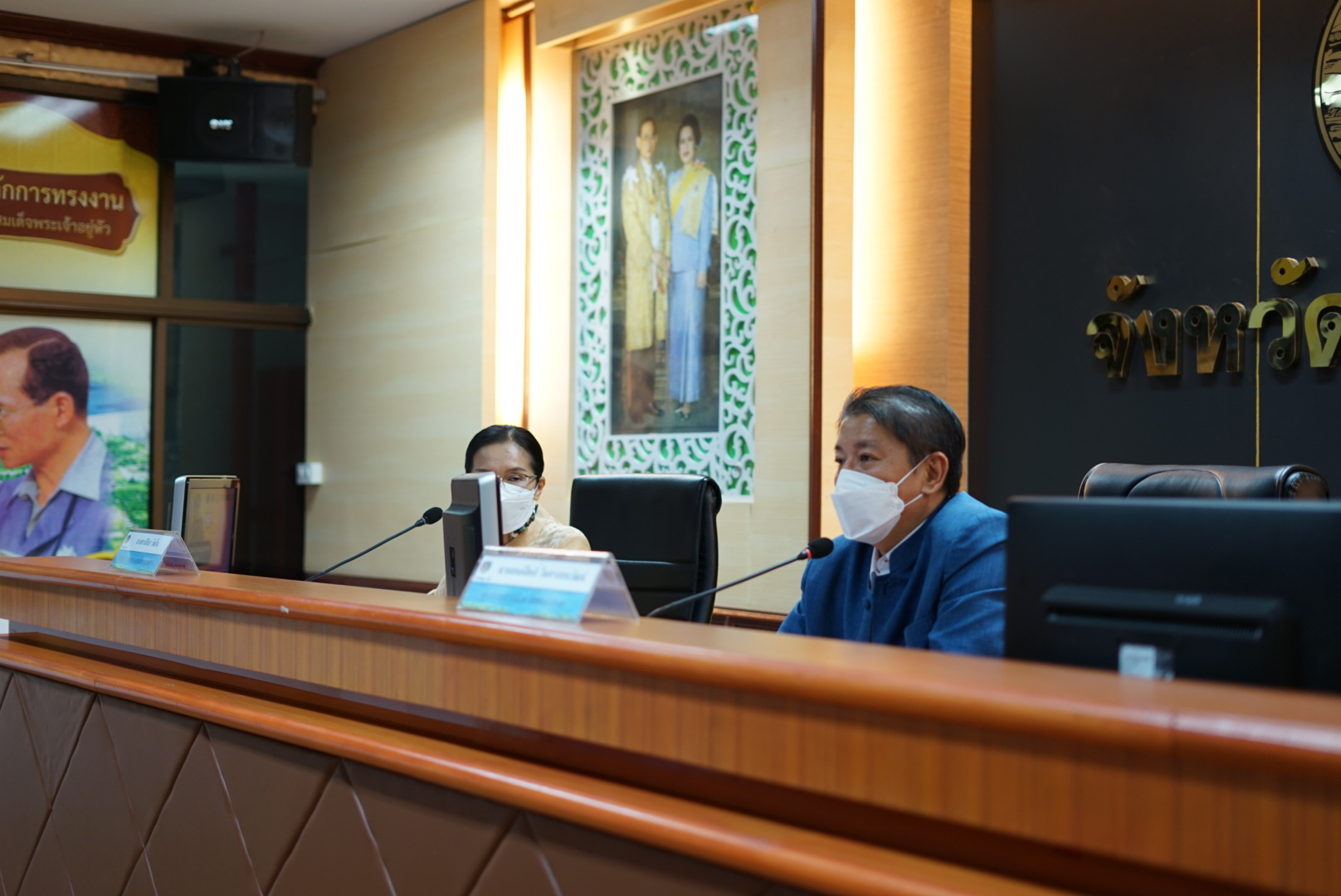 จังหวัดหนองคาย ประชุมคณะกรรมการบริหารศูนย์อำนวยการขจัดความยากจนและพัฒนาคนทุกช่วงวัยอย่างยั่งยืนตามหลักปรัชญ่ของเศรษฐกิจพอเพียงจังหวัดหนองคาย (คจพ.จ.) ครั้งที่ 3/2565