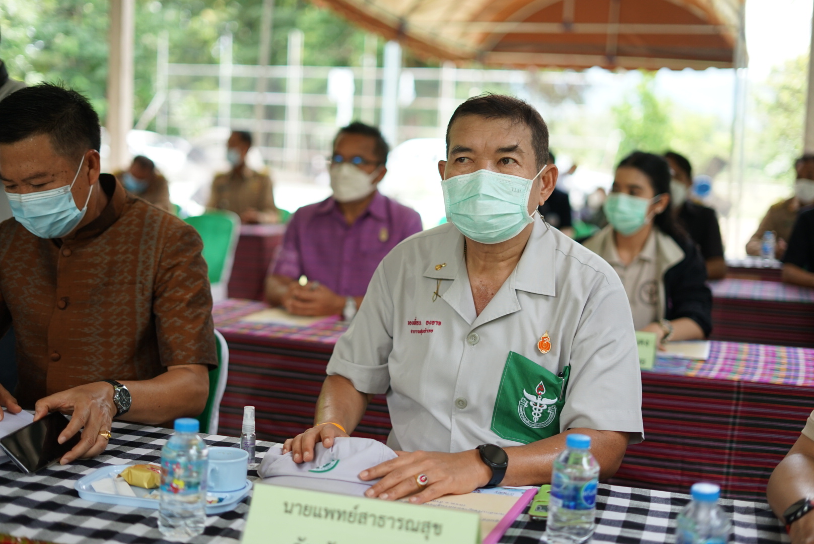 ผู้ว่าราชการจังหวัดหนองคาย เป็นประธานการประชุม ศจพ. ในระดับพื้นที่ อำเภอสังคม