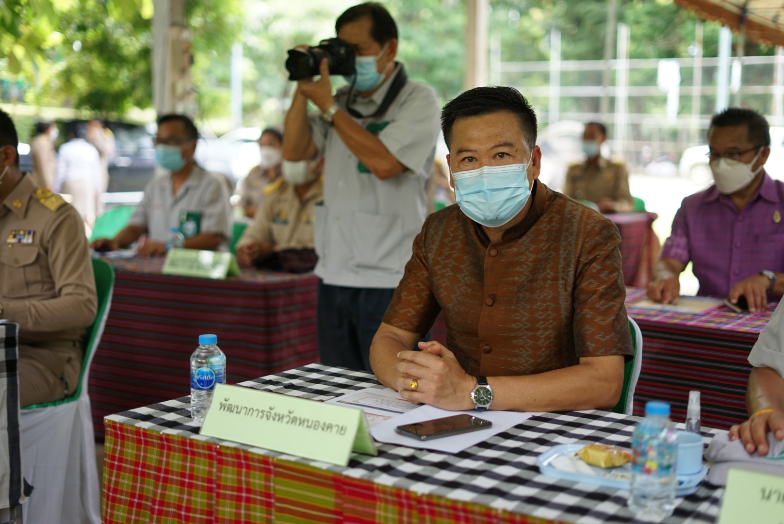 ผู้ว่าราชการจังหวัดหนองคาย เป็นประธานการประชุม ศจพ. ในระดับพื้นที่ อำเภอสังคม