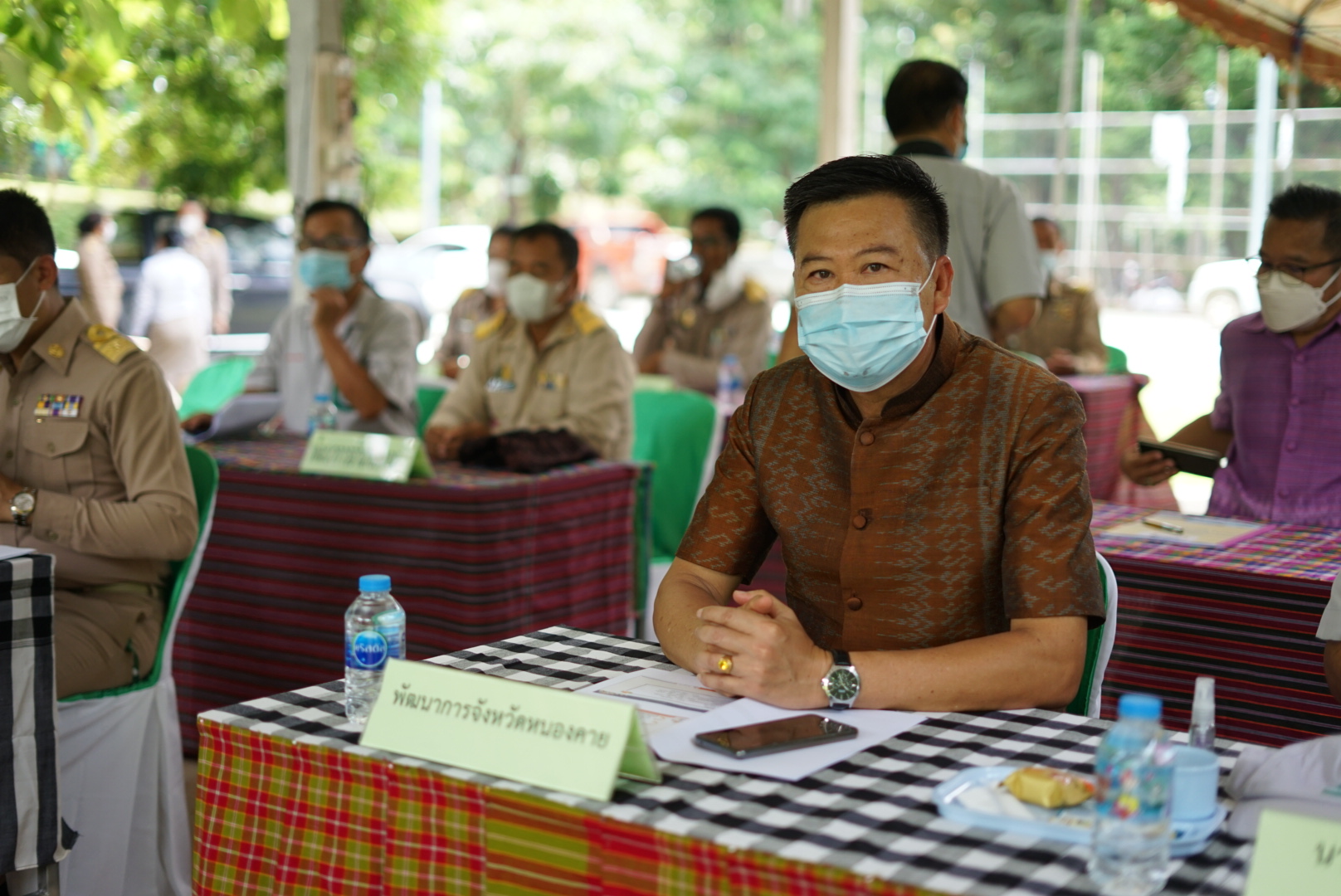 ผู้ว่าราชการจังหวัดหนองคาย เป็นประธานการประชุม ศจพ. ในระดับพื้นที่ อำเภอสังคม