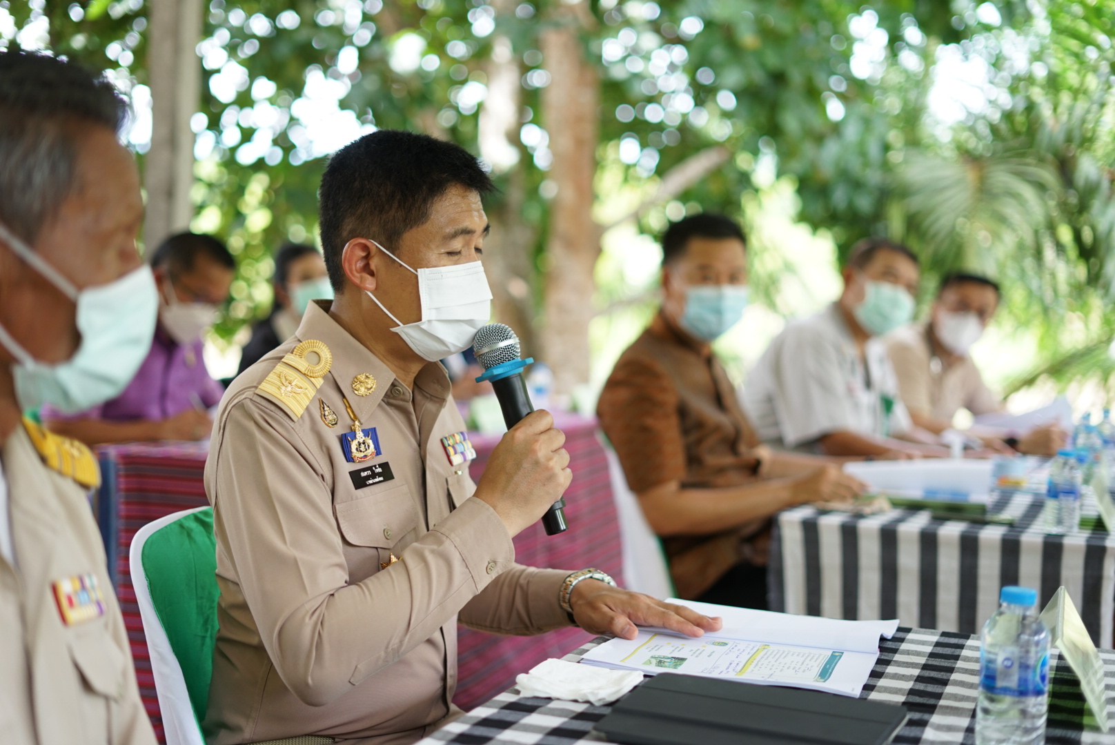 ผู้ว่าราชการจังหวัดหนองคาย เป็นประธานการประชุม ศจพ. ในระดับพื้นที่ อำเภอสังคม