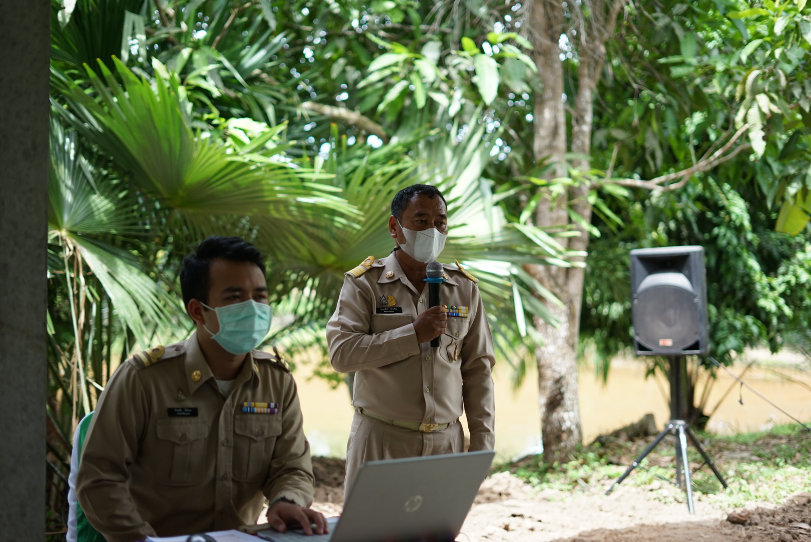 ผู้ว่าราชการจังหวัดหนองคาย เป็นประธานการประชุม ศจพ. ในระดับพื้นที่ อำเภอสังคม