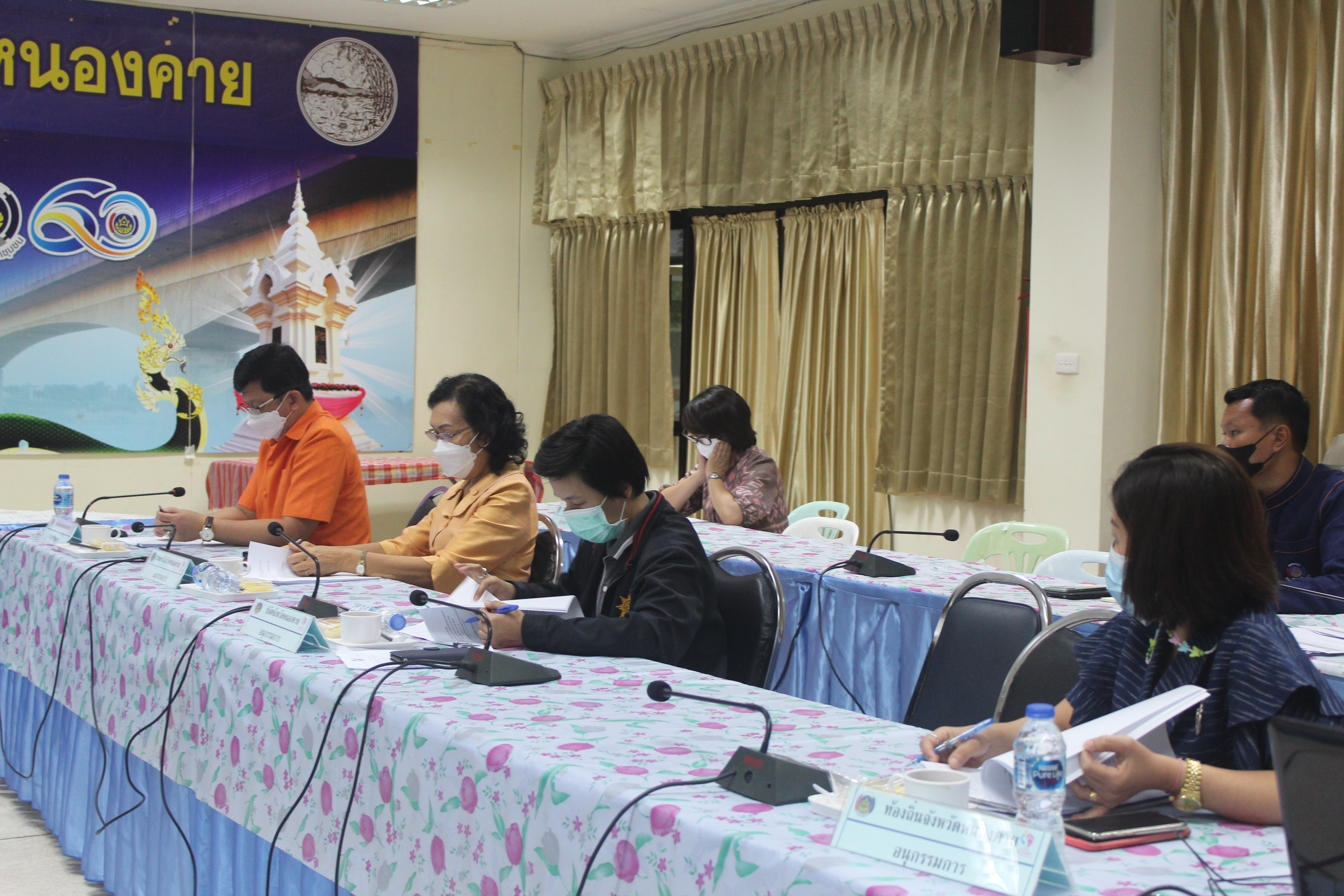 พช.หนองคาย ขับเคลื่อนกองทุนพัฒนาบทบาทสตรี ผ่านเวทีการประชุมคณะอนุกรรมการบริหารกองทุนพัฒนาบทบาทสตรีระดับจังหวัด จังหวัดหนองคาย ครั้งที่ 6/2565 (ประจำปีงบประมาณ พ.ศ. 2565)