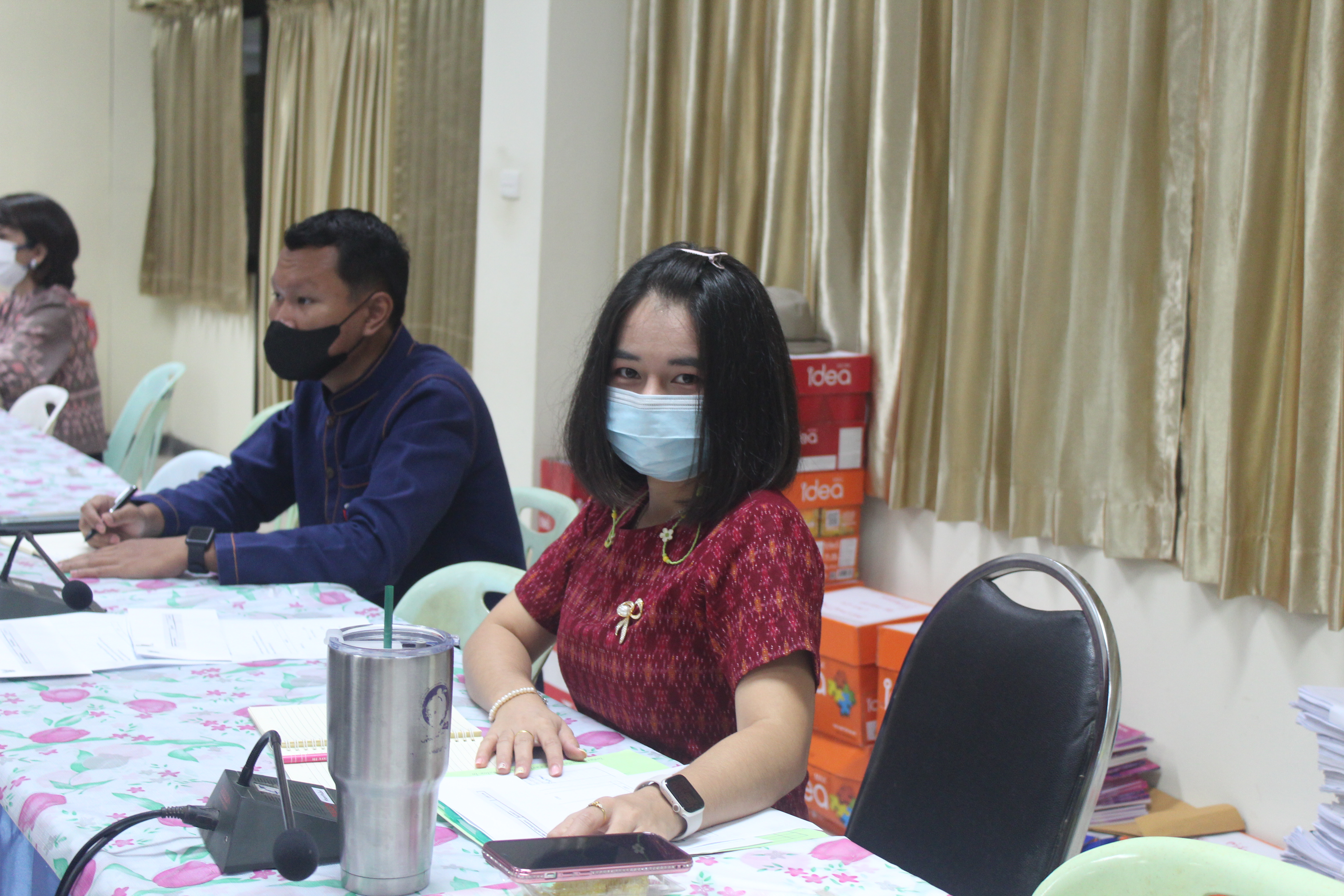 พช.หนองคาย ขับเคลื่อนกองทุนพัฒนาบทบาทสตรี ผ่านเวทีการประชุมคณะอนุกรรมการบริหารกองทุนพัฒนาบทบาทสตรีระดับจังหวัด จังหวัดหนองคาย ครั้งที่ 6/2565 (ประจำปีงบประมาณ พ.ศ. 2565)