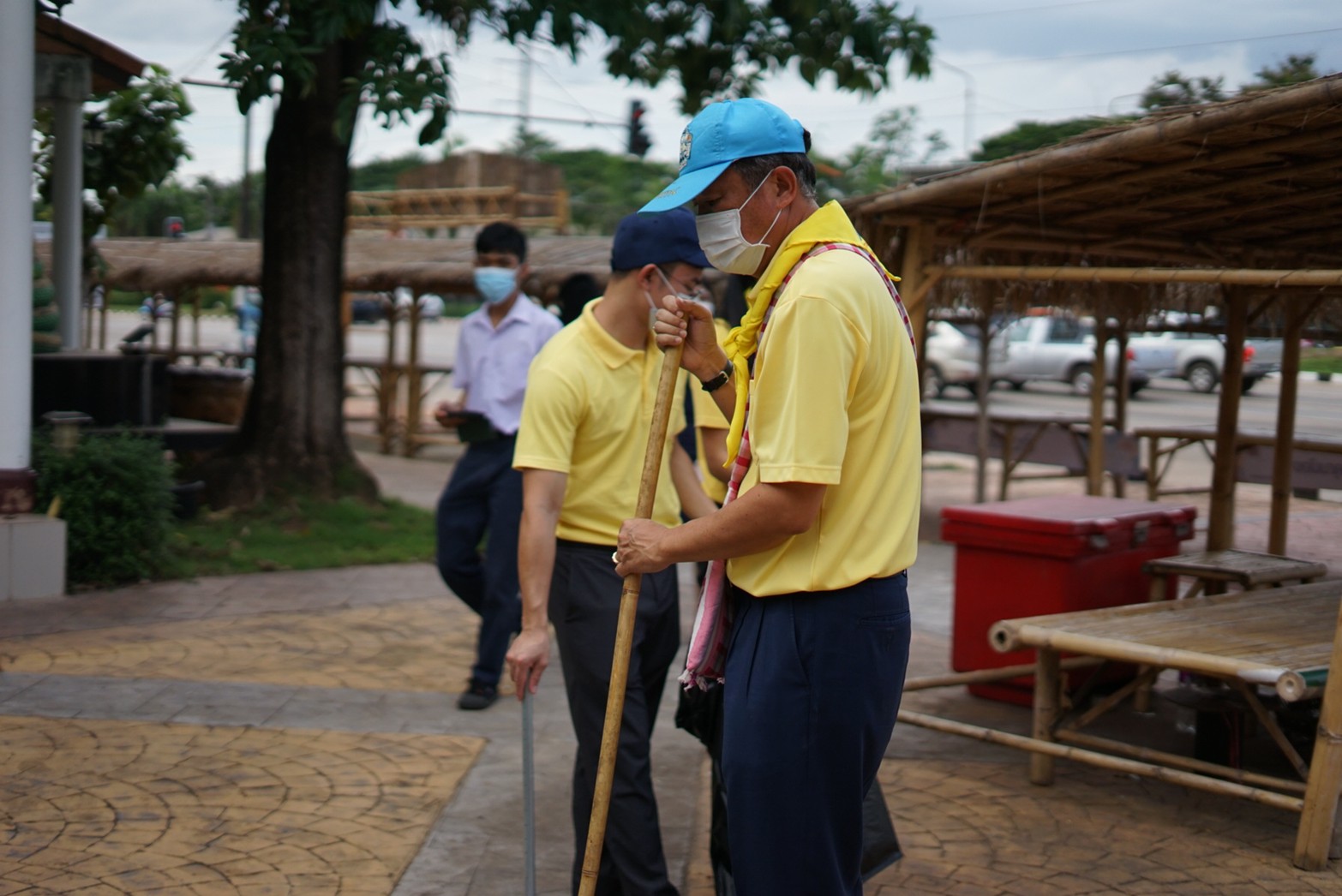 พช.หนองคาย จัดกิจกรรมจิตอาสาพัฒนาเนื่องในโอกาสวันอานันทมหิดล 9 มิถุนายน 2565