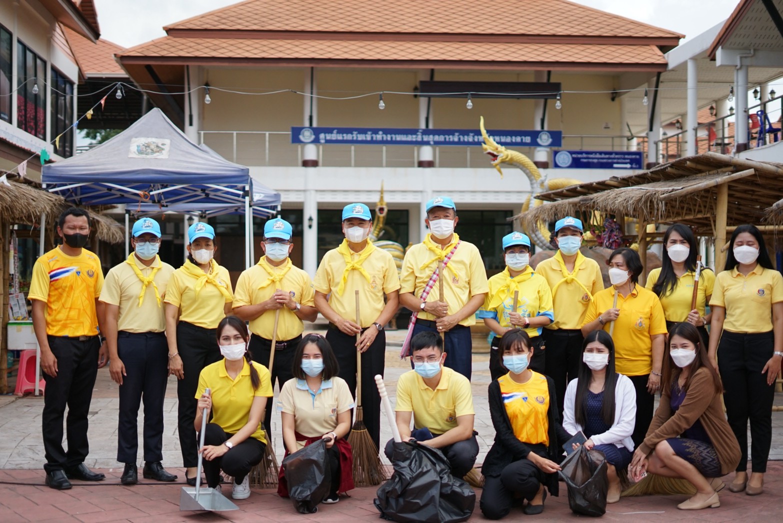 พช.หนองคาย จัดกิจกรรมจิตอาสาพัฒนาเนื่องในโอกาสวันอานันทมหิดล 9 มิถุนายน 2565