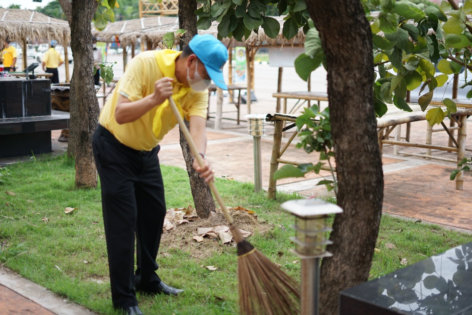 พช.หนองคาย จัดกิจกรรมจิตอาสาพัฒนาเนื่องในโอกาสวันอานันทมหิดล 9 มิถุนายน 2565