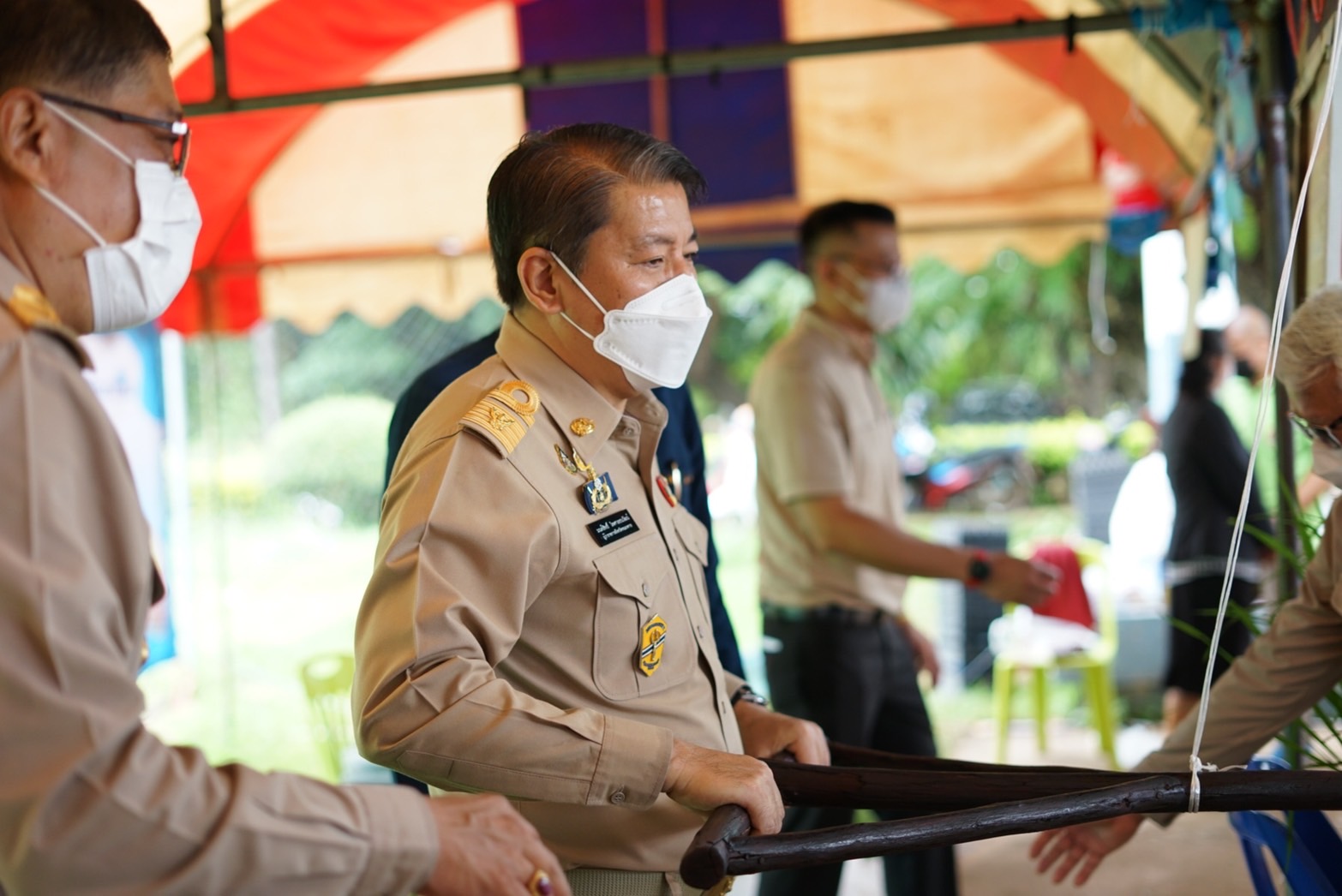 ผู้ว่าราชการจังหวัดหนองคาย มอบทุนอุปการะเด็ก กองทุนพัฒนาเด็กชนบทในพระราชูปถัมภ์ สมเด็จพระเทพรัตนราชสุดา สยามบรมราชกุมารี โครงการบริการจังหวัดเคลื่อนที่แบบบูรณาการ และหน่วยบำบัดทุกข์ บำรุงสุข จังหวัดหนองคาย