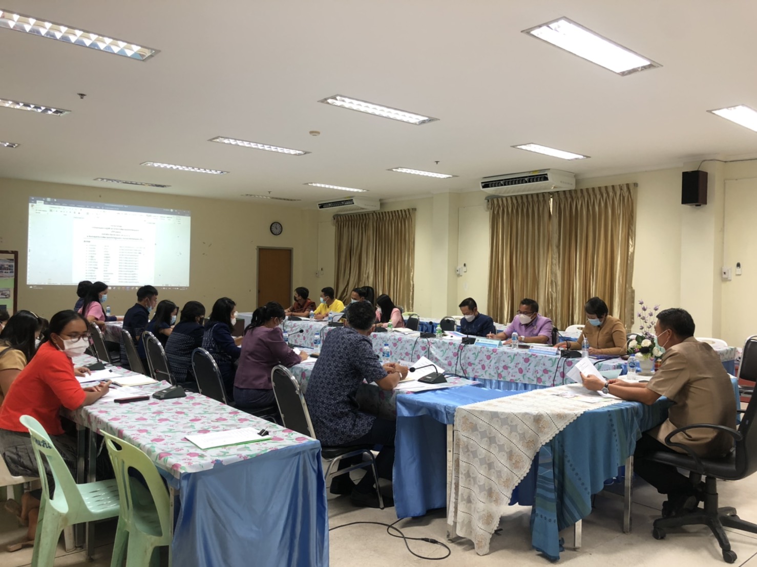 พช.หนองคาย ประชุมประสานแผนการปฏิบัติราชการสำนักงานพัฒนาชุมชนจังหวัดหนองคาย ครั้งที่ 3/2565