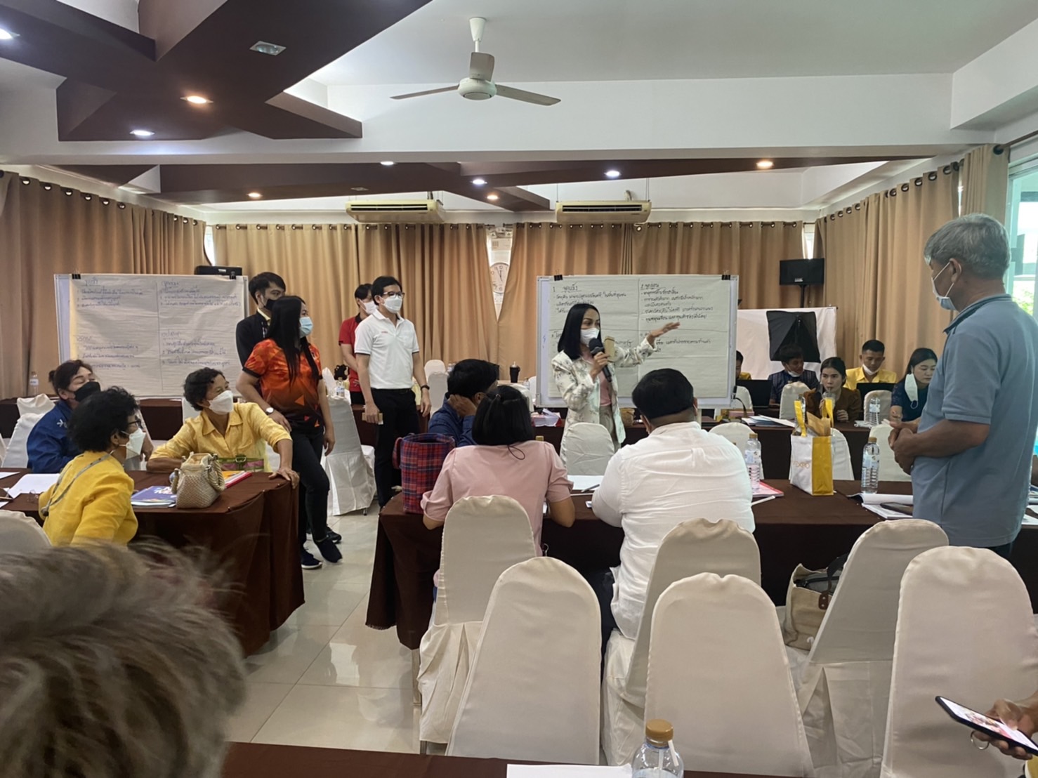 จังหวัดหนองคาย ดำเนินโครงการตามแผนปฏิบัติราชการประจำปีงบประมาณ พ.ศ.2565 ของจังหวัดหนองคายภายใต้โครงการเสริมสร้างพัฒนาและยกระดับผลิตภัณฑ์ สินค้าและบริการของจังหวัดหนองคาย