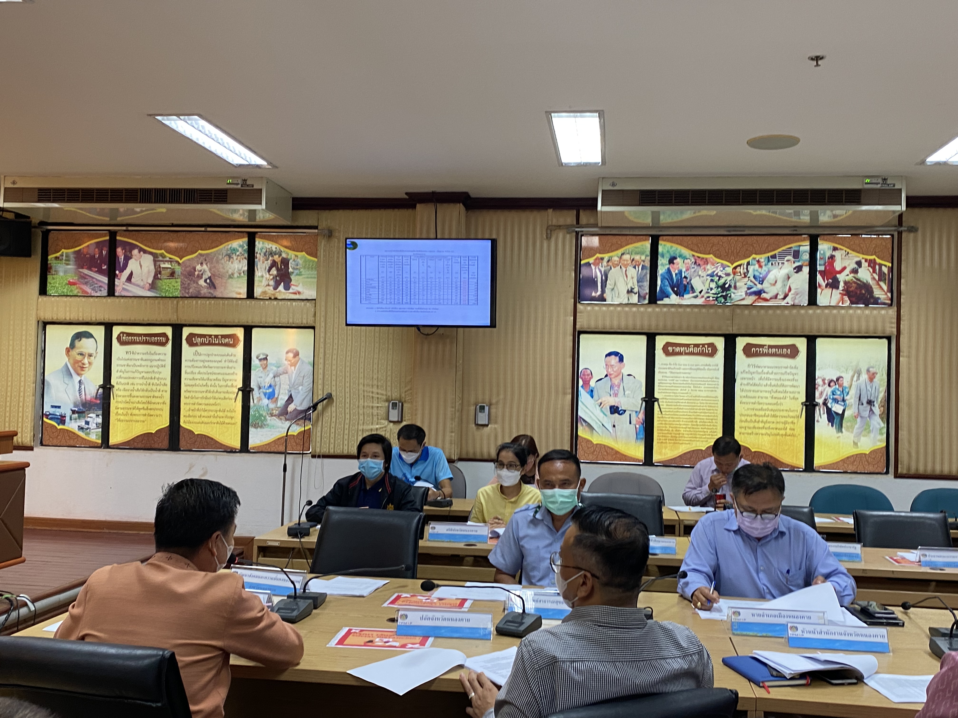 จังหวัดหนองคาย ประชุมคณะกรรมการบริหารศูนย์อำนวยการขจัดความยากจนและพัฒนาคนทุกช่วงวัยอย่างยั่งยืนตามหลักปรัชญ่ของเศรษฐกิจพอเพียงจังหวัดหนองคาย (คจพ.จ.) ครั้งที่ 3/2565