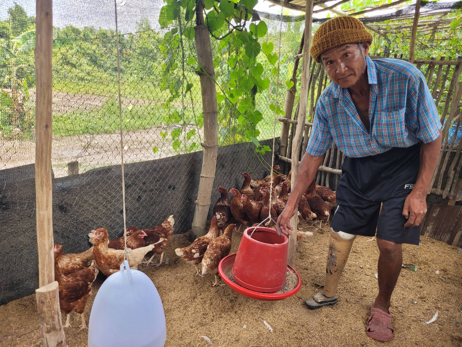 พช.หนองคาย ขับเคลื่อนงานตามภารกิจของกรมการพัฒนาชุมชนและลงพื้นที่ตรวจเยี่ยมครัวเรือนเป้าหมายการขจัดความยากจนและพัฒนาคนทุกช่วงวันอย่างยังยืนตามหลักปรัชญาเศรษฐกิจพอเพียง อำเภอโพนพิสัย