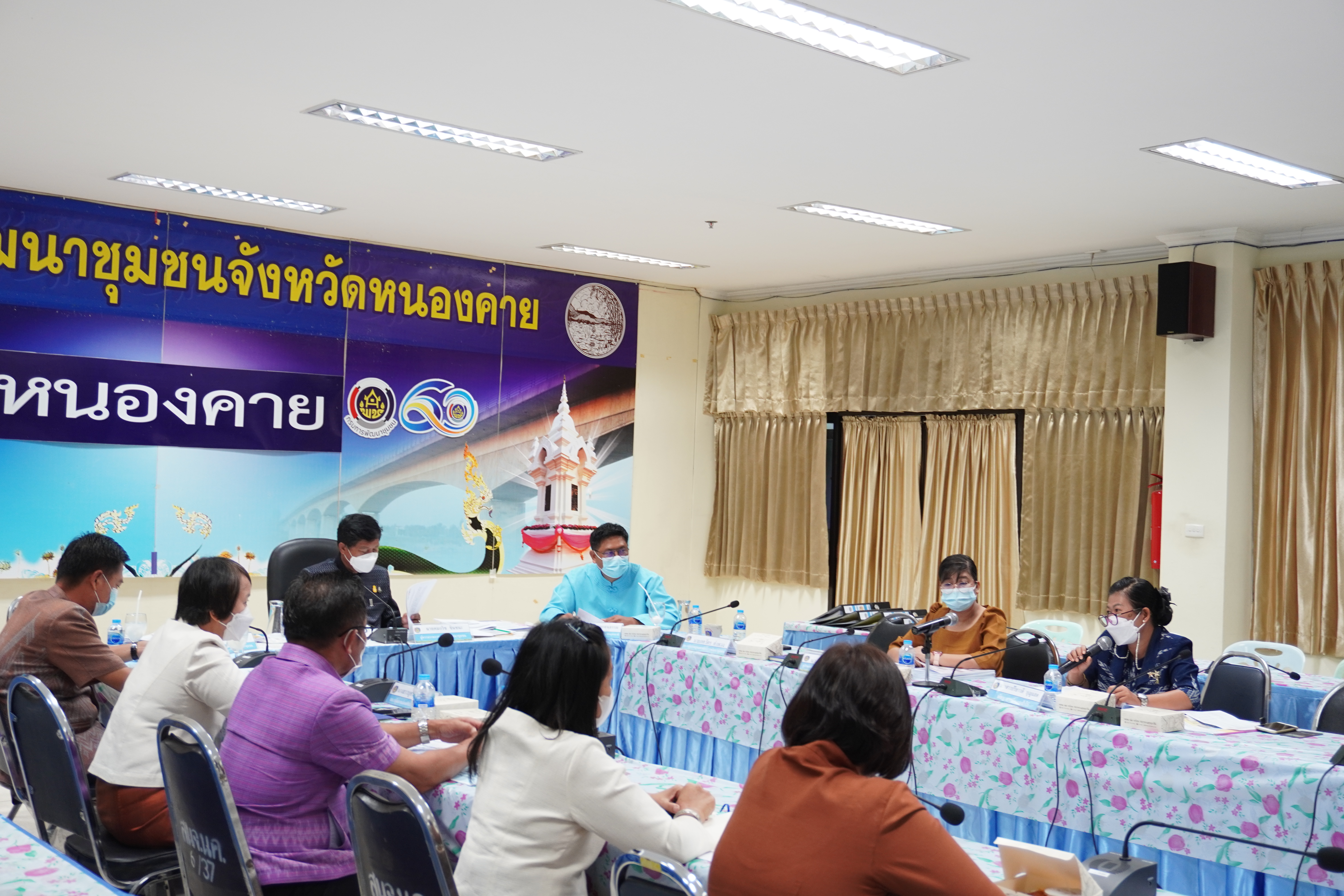 พช.หนองคาย ประกวดโครงการพัฒนาชุมชนใสสะอาด ประจำปี 2565 และประกวดองค์ความรู้ดีเด่น ประจำปีงบประมาณ พ.ศ. 2565 (KM Challenge 2022)