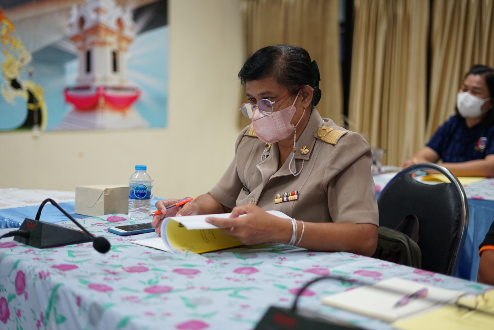 พช.หนองคาย จัดโครงการคนหนองคาย ขจัดความยากจน พัฒนาคนทุกช่วงวัย ครัวเรือน TPMAP  กิจกรรม จัดประชุมสร้างความเข้าใจแก่ทีมปฏิบัติการฯ  (ระดับตำบล)