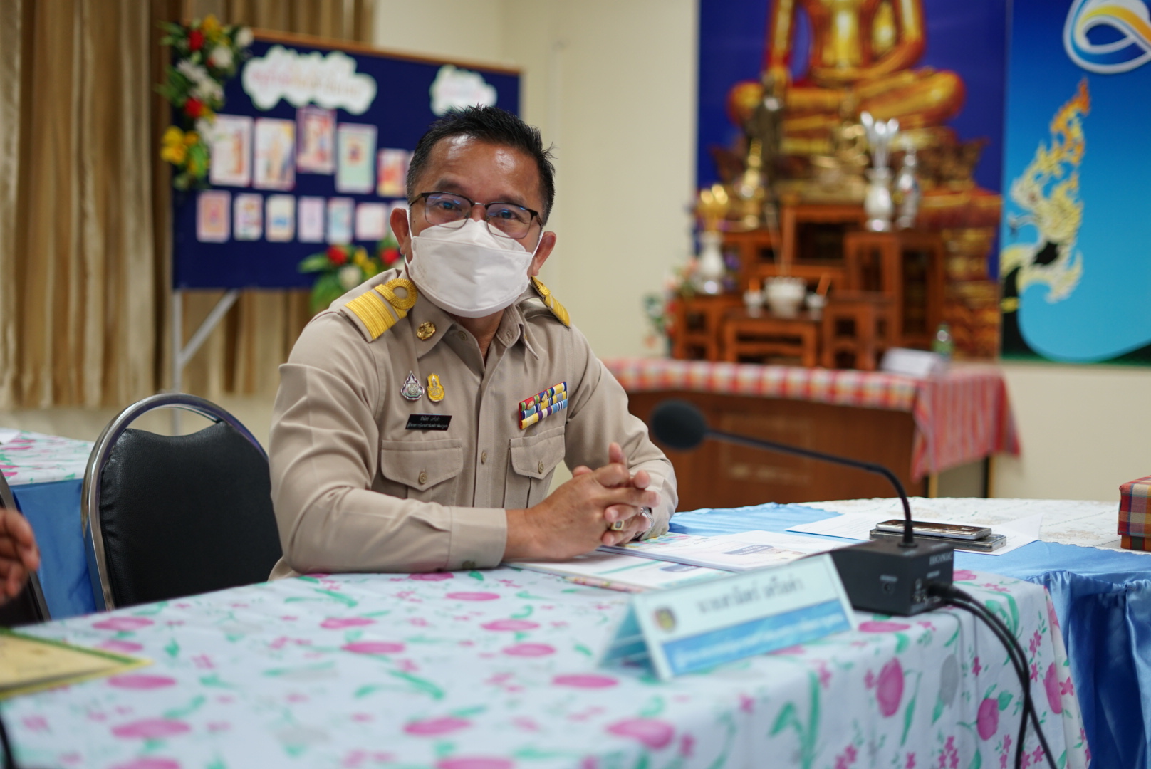 พช.หนองคาย จัดโครงการคนหนองคาย ขจัดความยากจน พัฒนาคนทุกช่วงวัย ครัวเรือน TPMAP  กิจกรรม จัดประชุมสร้างความเข้าใจแก่ทีมปฏิบัติการฯ  (ระดับตำบล)