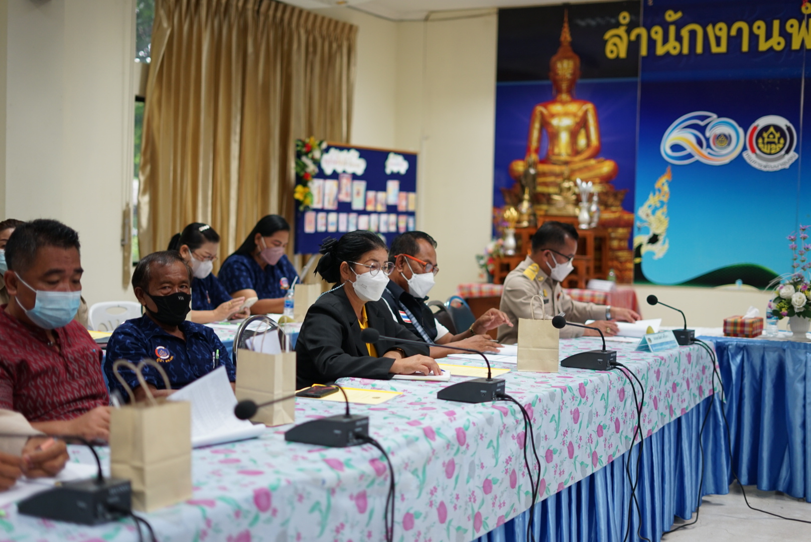 พช.หนองคาย จัดโครงการคนหนองคาย ขจัดความยากจน พัฒนาคนทุกช่วงวัย ครัวเรือน TPMAP  กิจกรรม จัดประชุมสร้างความเข้าใจแก่ทีมปฏิบัติการฯ  (ระดับตำบล)