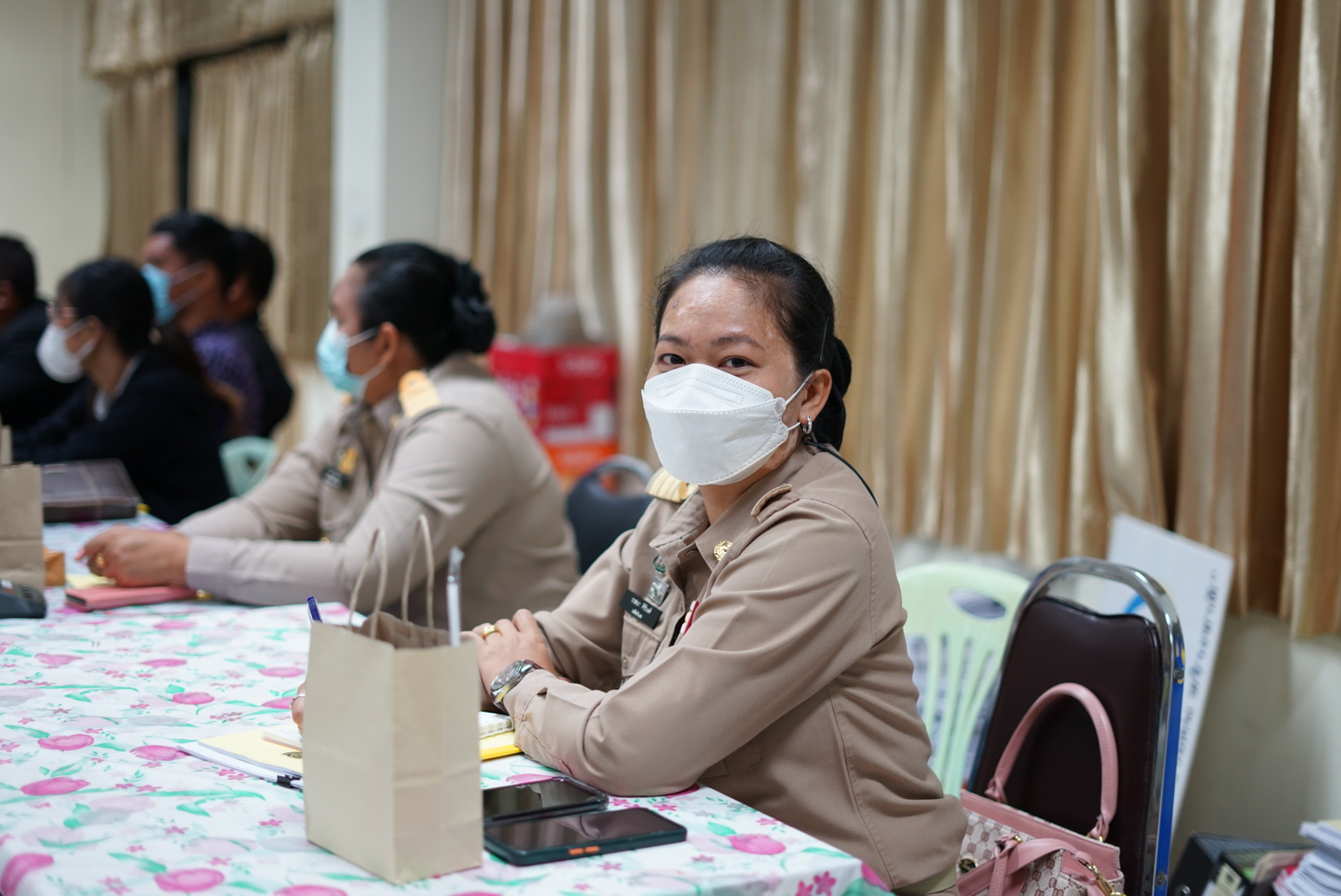 พช.หนองคาย จัดโครงการคนหนองคาย ขจัดความยากจน พัฒนาคนทุกช่วงวัย ครัวเรือน TPMAP  กิจกรรม จัดประชุมสร้างความเข้าใจแก่ทีมปฏิบัติการฯ  (ระดับตำบล)