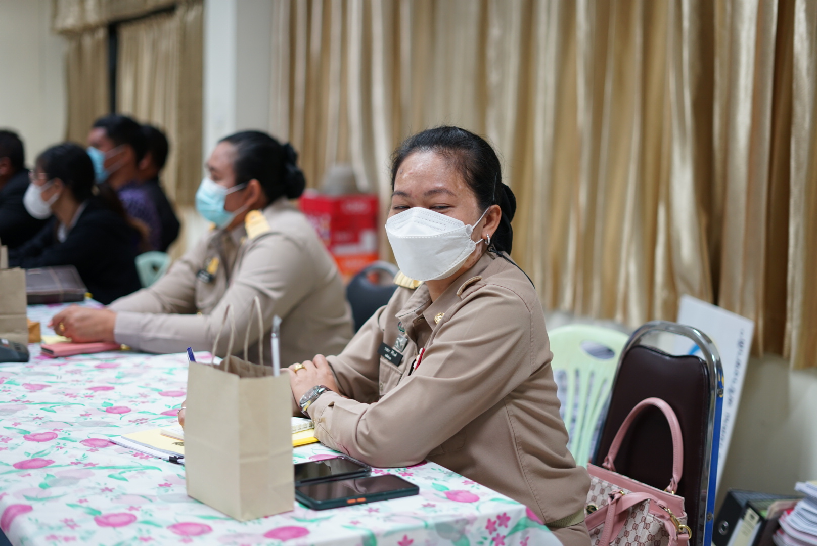 พช.หนองคาย จัดโครงการคนหนองคาย ขจัดความยากจน พัฒนาคนทุกช่วงวัย ครัวเรือน TPMAP  กิจกรรม จัดประชุมสร้างความเข้าใจแก่ทีมปฏิบัติการฯ  (ระดับตำบล)