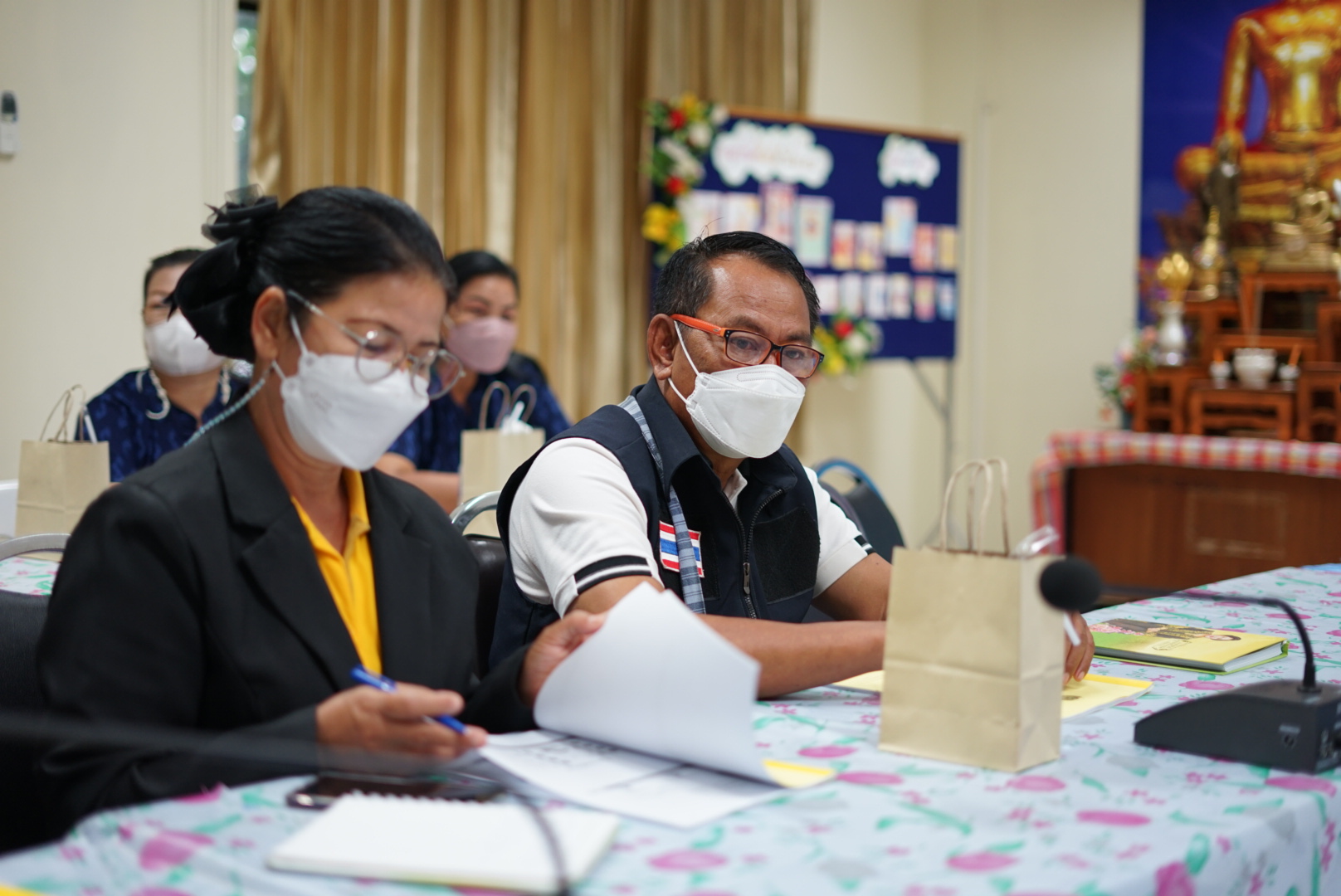 พช.หนองคาย จัดโครงการคนหนองคาย ขจัดความยากจน พัฒนาคนทุกช่วงวัย ครัวเรือน TPMAP  กิจกรรม จัดประชุมสร้างความเข้าใจแก่ทีมปฏิบัติการฯ  (ระดับตำบล)