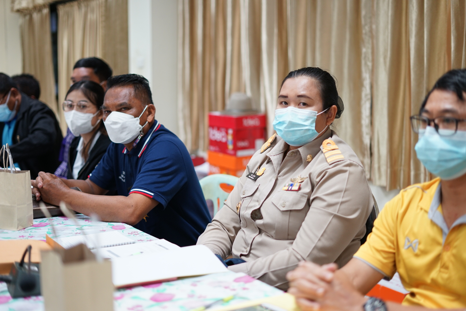 พช.หนองคาย จัดโครงการคนหนองคาย ขจัดความยากจน พัฒนาคนทุกช่วงวัย ครัวเรือน TPMAP  กิจกรรม จัดประชุมสร้างความเข้าใจแก่ทีมปฏิบัติการฯ  (ระดับตำบล)