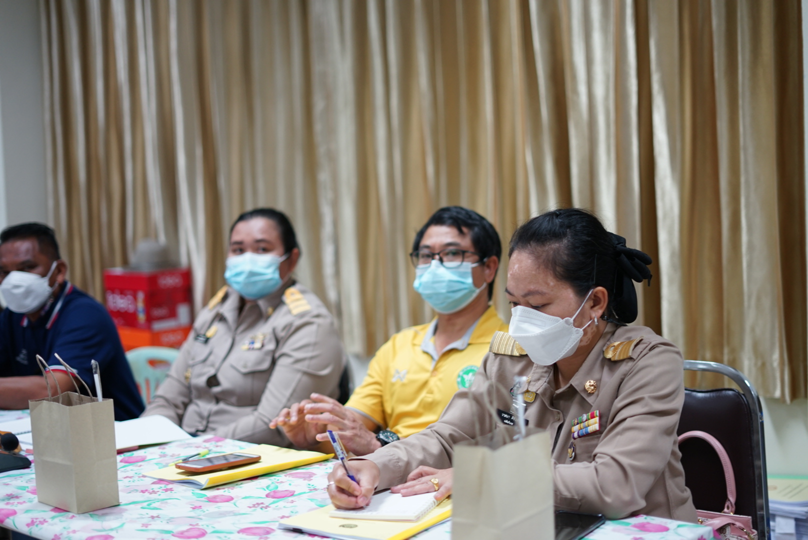 พช.หนองคาย จัดโครงการคนหนองคาย ขจัดความยากจน พัฒนาคนทุกช่วงวัย ครัวเรือน TPMAP  กิจกรรม จัดประชุมสร้างความเข้าใจแก่ทีมปฏิบัติการฯ  (ระดับตำบล)