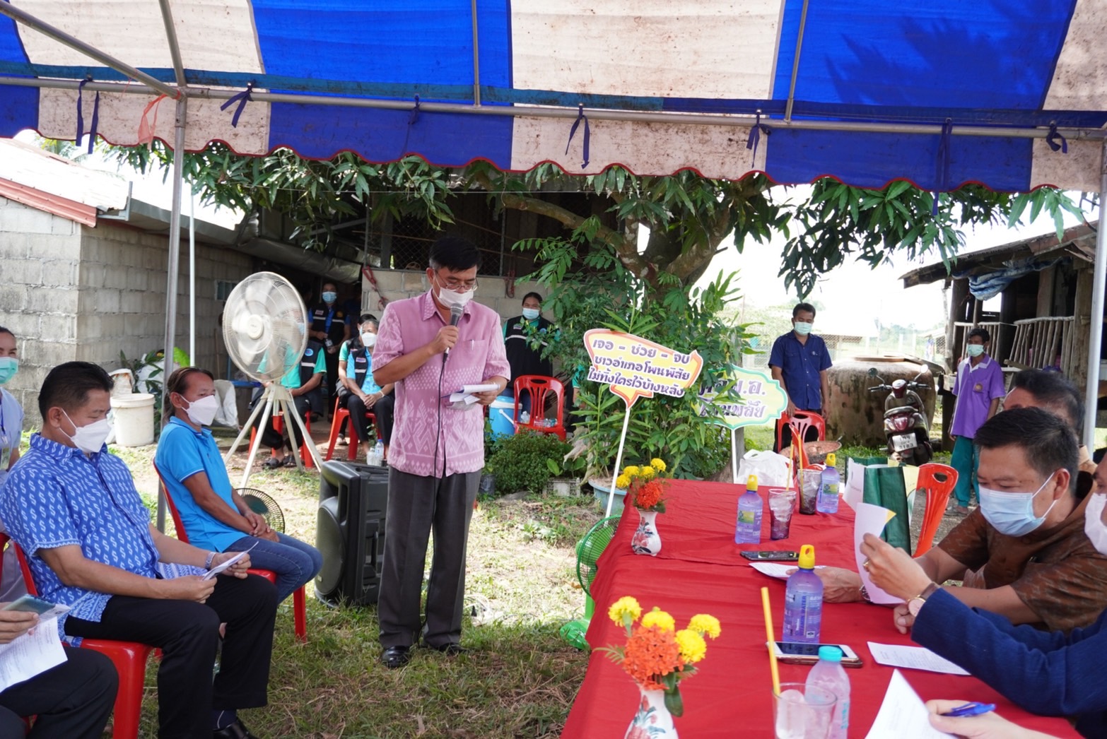 รองหัวหน้าผู้ตรวจราชการกระทรวงมหาดไทย (นายโสภณ สุวรรณรัตน์) ลงพื้นที่ติดตามความคืบหน้าในการขับเคลื่อนโครงการ กิจกรรม มาตรการสำคัญของกระทรวงมหาดไทยและนโยบายรัฐบาล ในพื้นที่จังหวัดหนองคาย