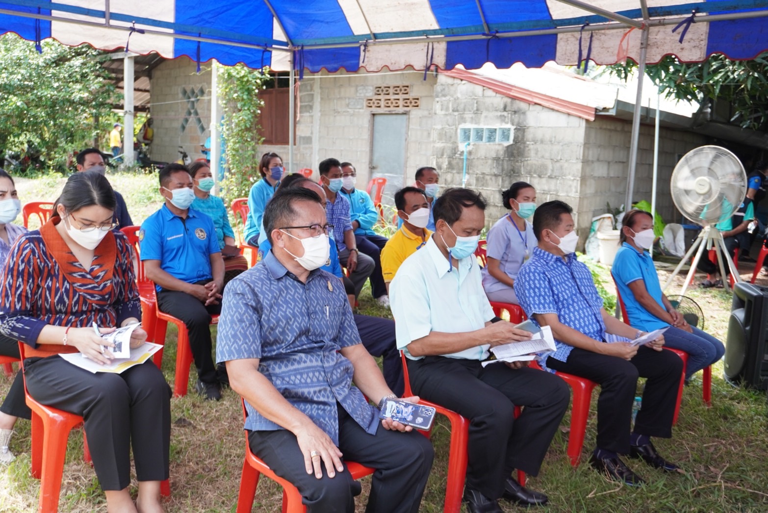 รองหัวหน้าผู้ตรวจราชการกระทรวงมหาดไทย (นายโสภณ สุวรรณรัตน์) ลงพื้นที่ติดตามความคืบหน้าในการขับเคลื่อนโครงการ กิจกรรม มาตรการสำคัญของกระทรวงมหาดไทยและนโยบายรัฐบาล ในพื้นที่จังหวัดหนองคาย