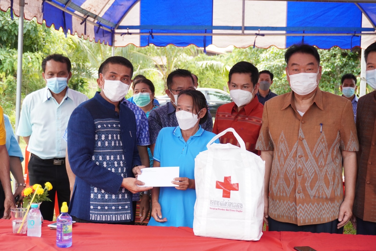 รองหัวหน้าผู้ตรวจราชการกระทรวงมหาดไทย (นายโสภณ สุวรรณรัตน์) ลงพื้นที่ติดตามความคืบหน้าในการขับเคลื่อนโครงการ กิจกรรม มาตรการสำคัญของกระทรวงมหาดไทยและนโยบายรัฐบาล ในพื้นที่จังหวัดหนองคาย