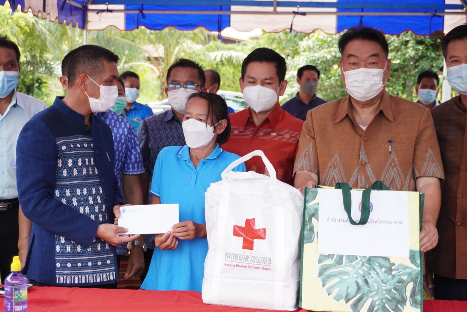รองหัวหน้าผู้ตรวจราชการกระทรวงมหาดไทย (นายโสภณ สุวรรณรัตน์) ลงพื้นที่ติดตามความคืบหน้าในการขับเคลื่อนโครงการ กิจกรรม มาตรการสำคัญของกระทรวงมหาดไทยและนโยบายรัฐบาล ในพื้นที่จังหวัดหนองคาย