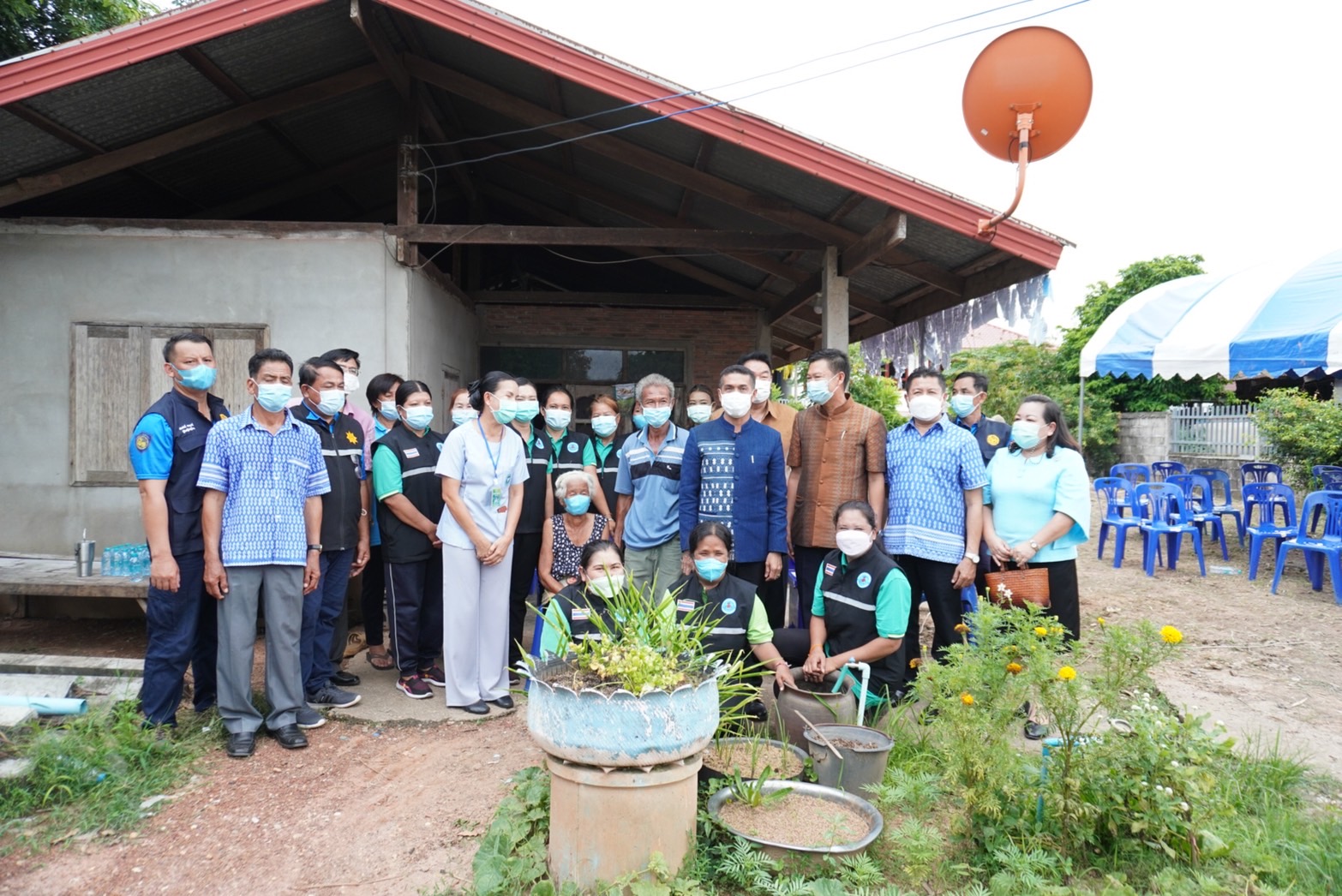 รองหัวหน้าผู้ตรวจราชการกระทรวงมหาดไทย (นายโสภณ สุวรรณรัตน์) ลงพื้นที่ติดตามความคืบหน้าในการขับเคลื่อนโครงการ กิจกรรม มาตรการสำคัญของกระทรวงมหาดไทยและนโยบายรัฐบาล ในพื้นที่จังหวัดหนองคาย