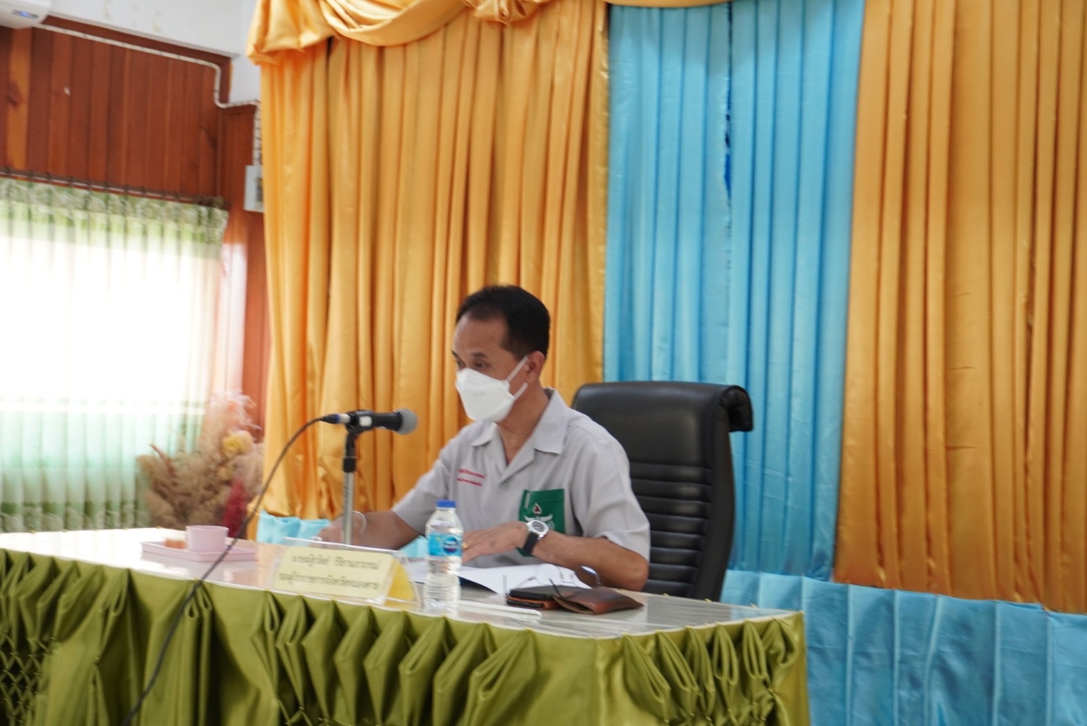 รองผู้ว่าราชการจังหวัดหนองคาย มอบทุนอุปการะเด็ก กองทุนพัฒนาเด็กชนบทในพระราชูปถัมภ์ สมเด็จพระเทพรัตนราชสุดา สยามบรมราชกุมารี โครงการบริการจังหวัดเคลื่อนที่แบบบูรณาการ และหน่วยบำบัดทุกข์ บำรุงสุข จังหวัดหนองคาย